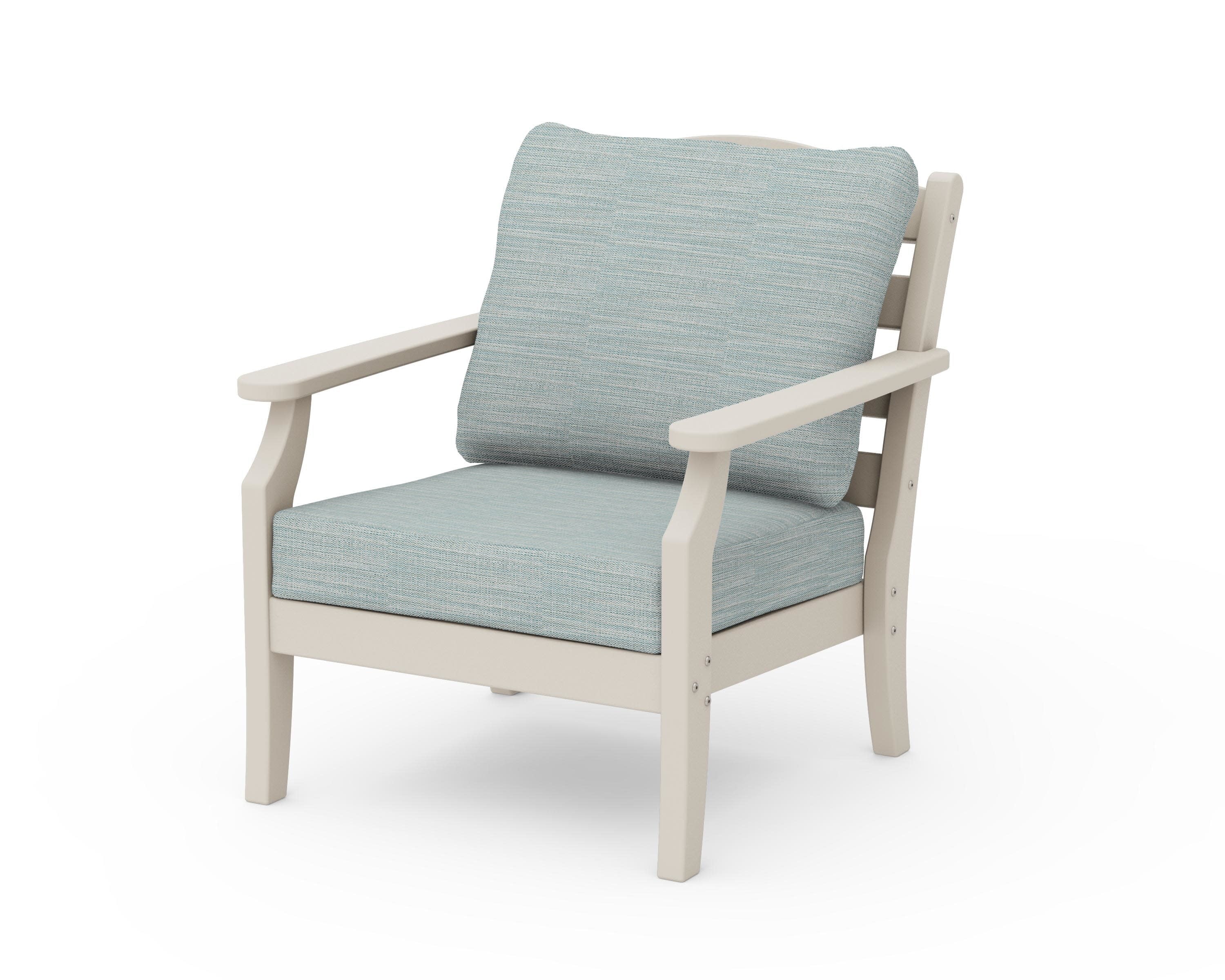 Savannah Deep Seating Chair in Sand / Soothe Mist