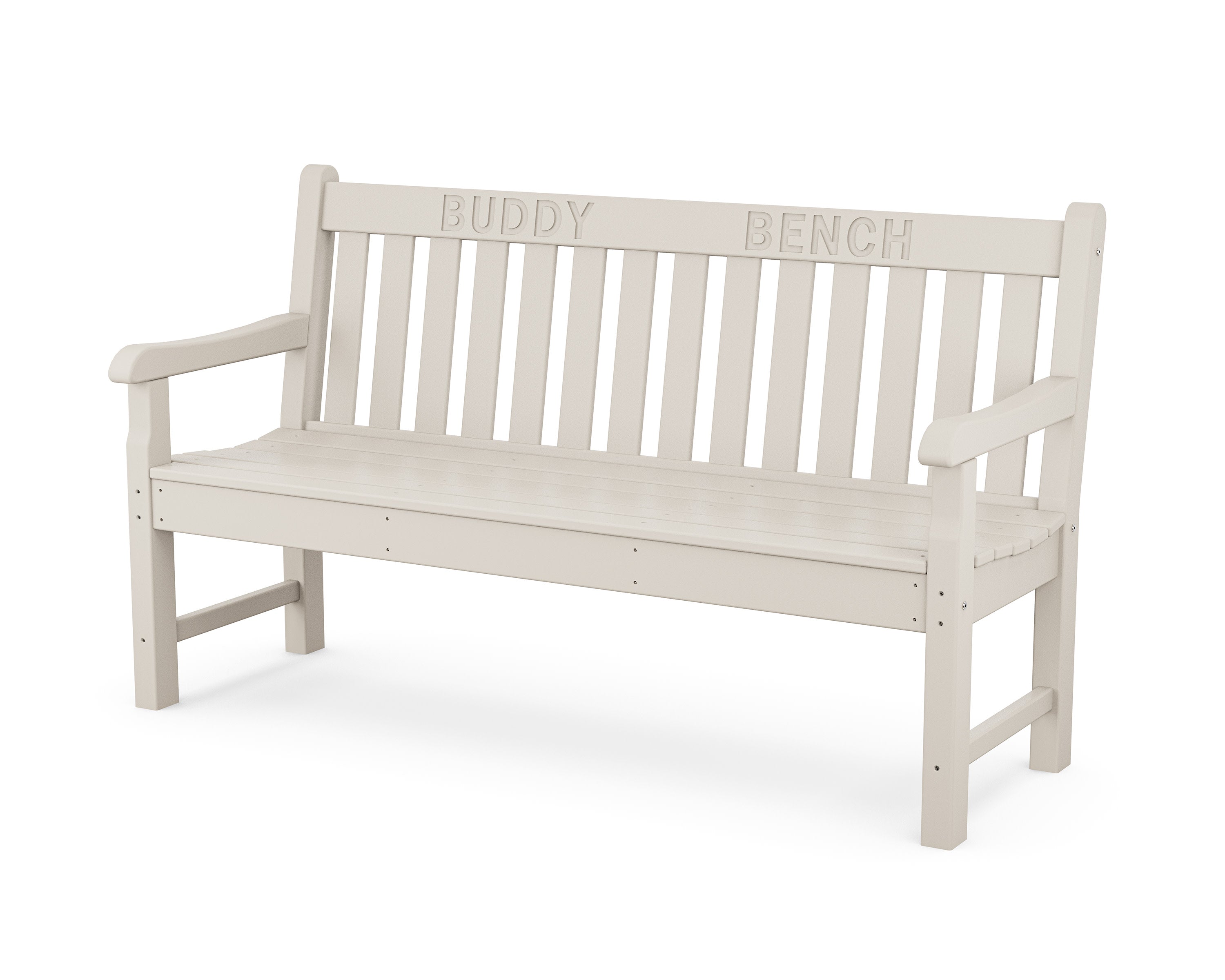 60" Buddy Bench in Sand