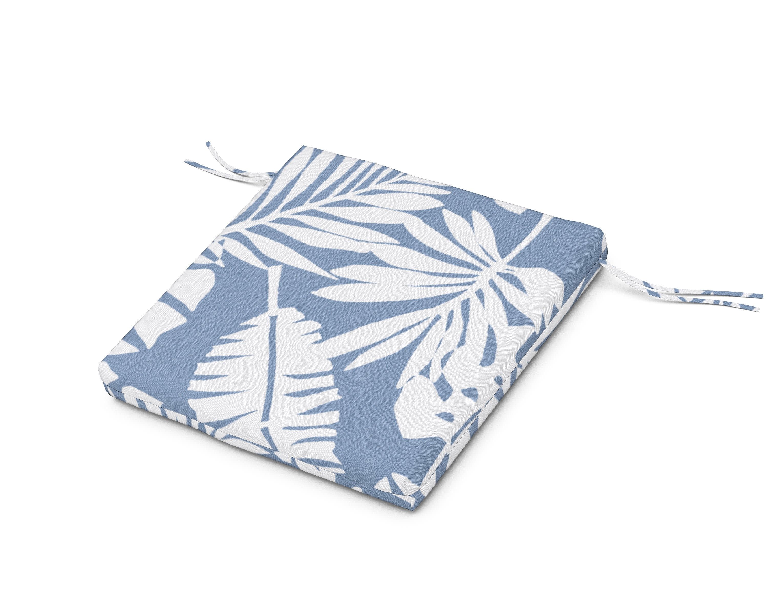 AL300 Seat Pad in Leaf Sky Blue