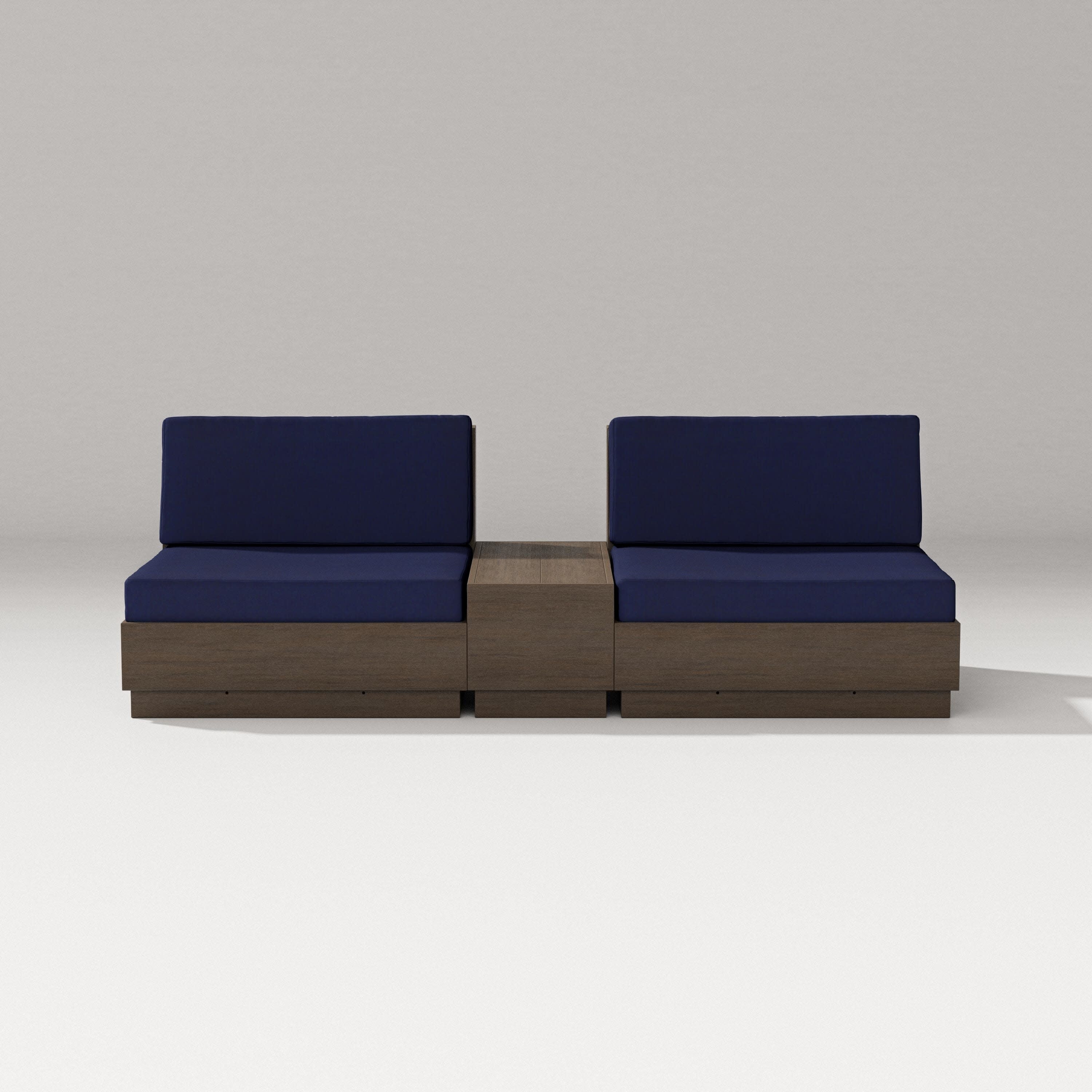 Elevate Lounge Chair Set in Kona / Navy