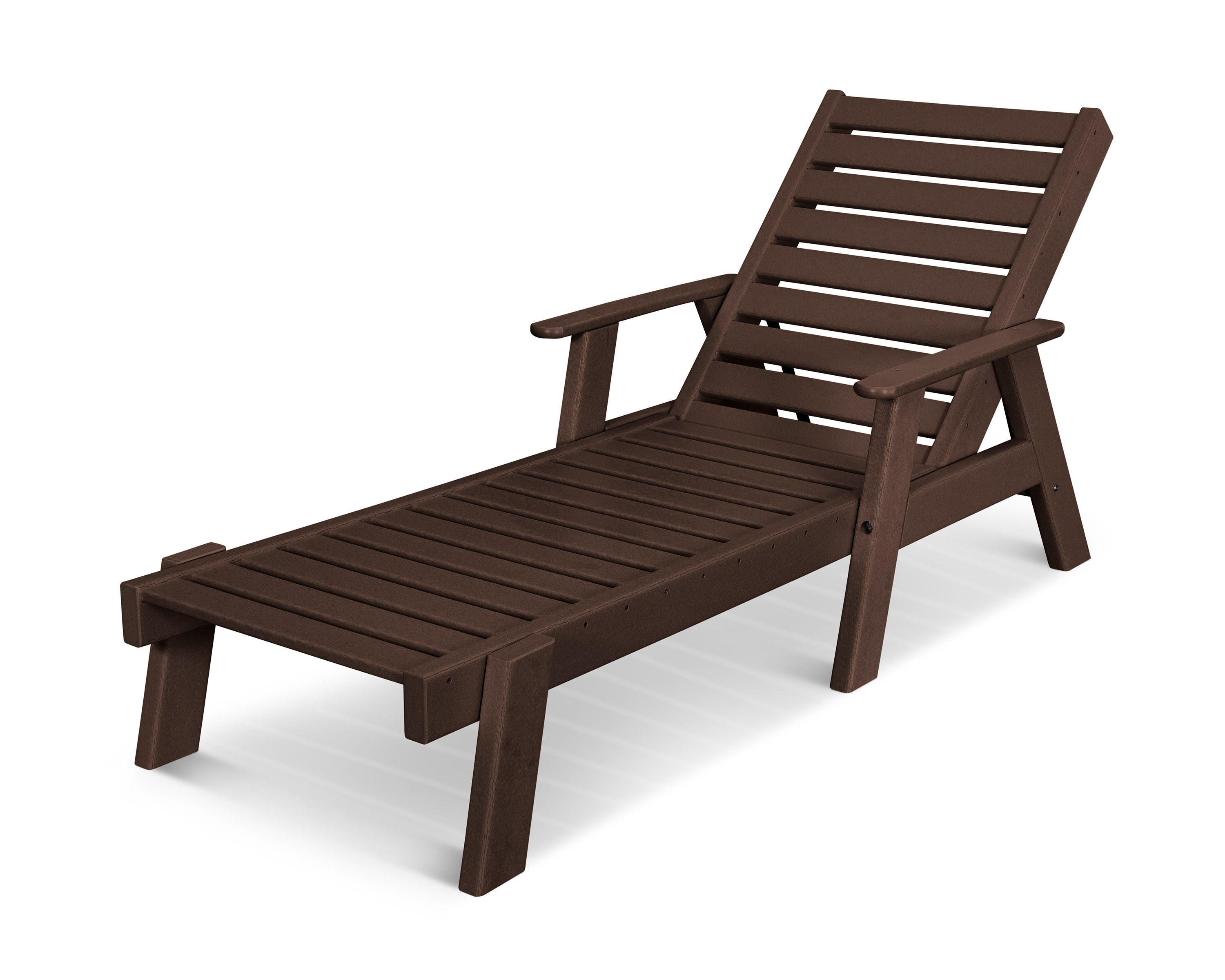 Captain Chaise with Arms in Mahogany
