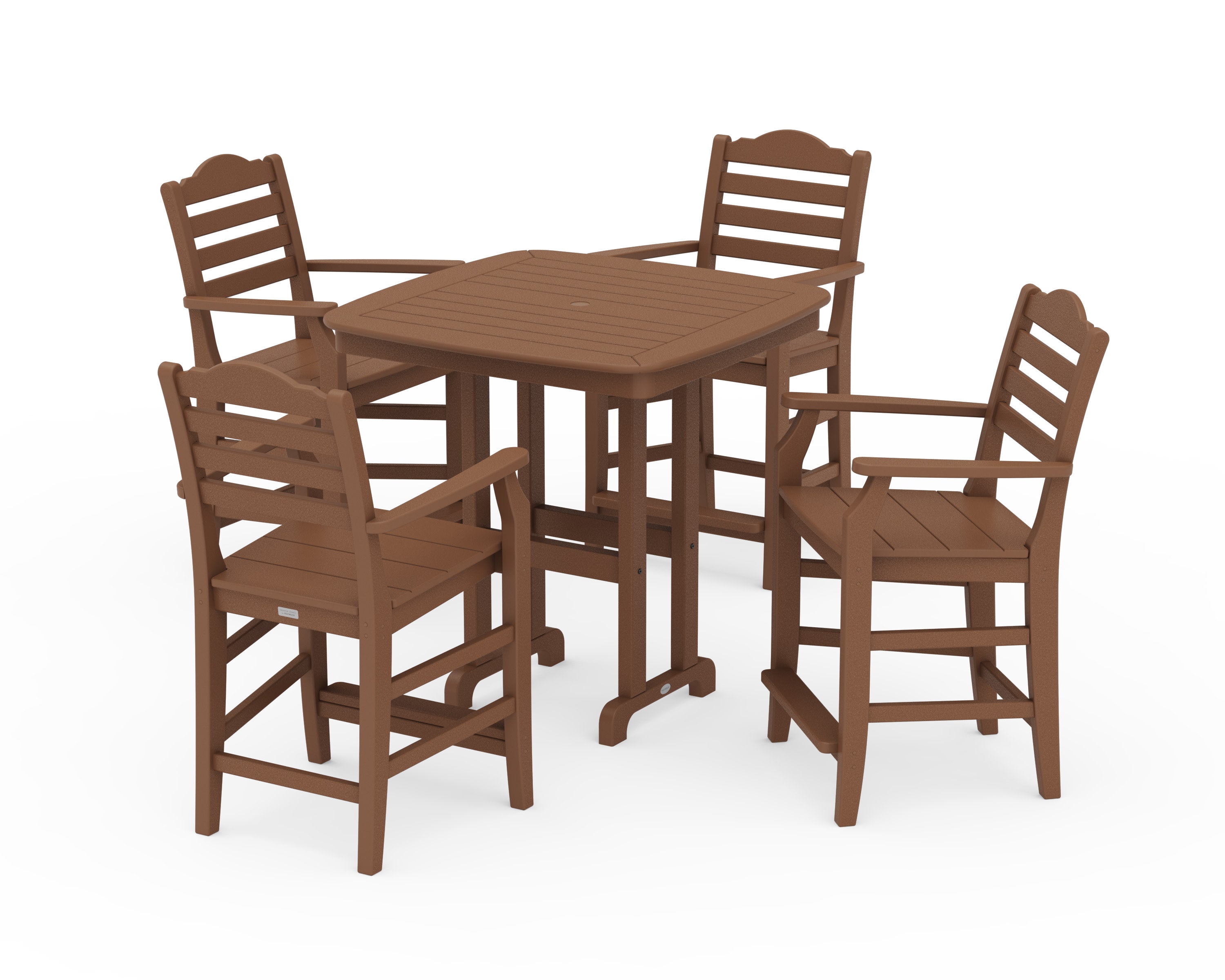 Savannah 5-Piece Counter Set in Teak