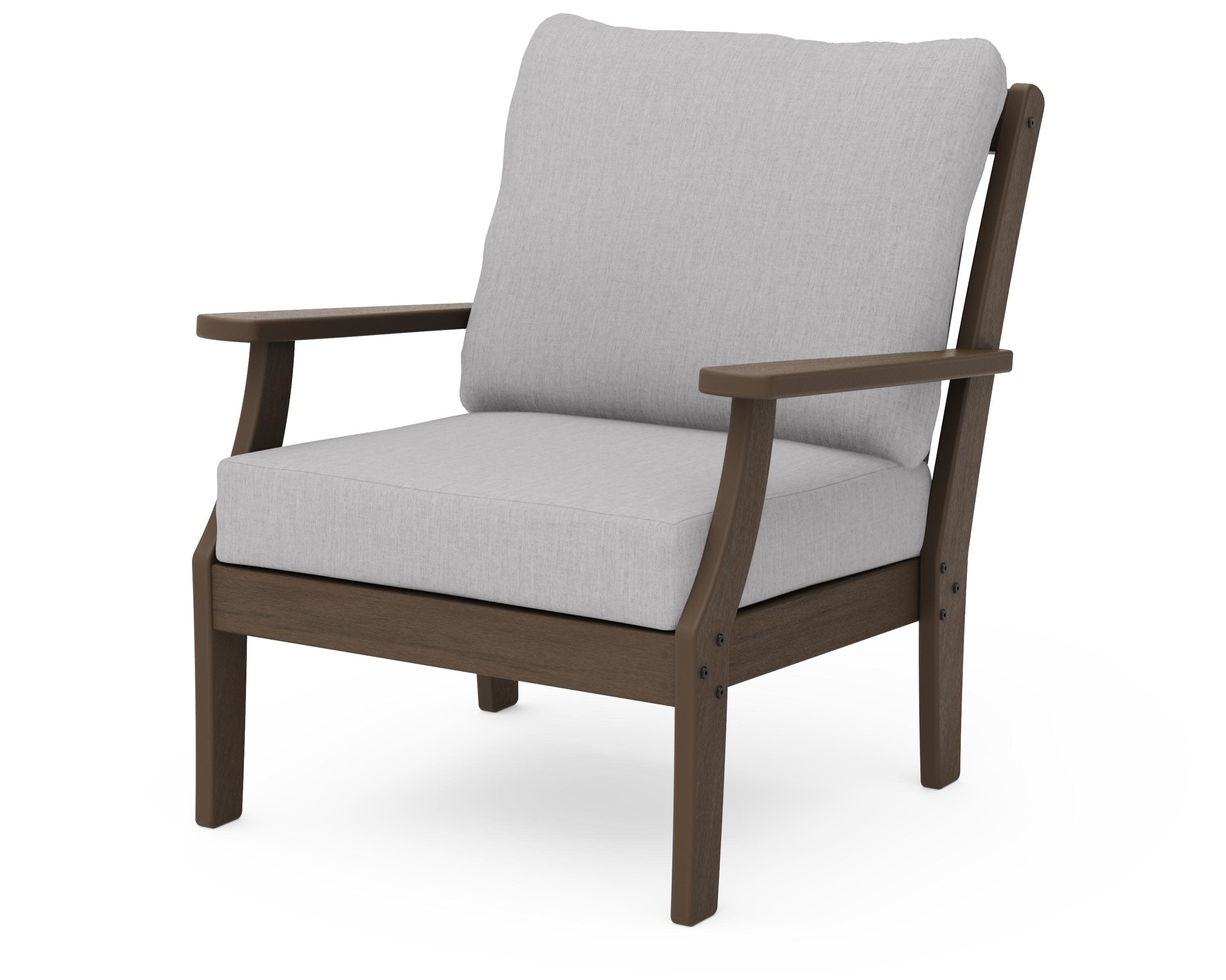 Braxton Deep Seating Chair in Kona / Granite