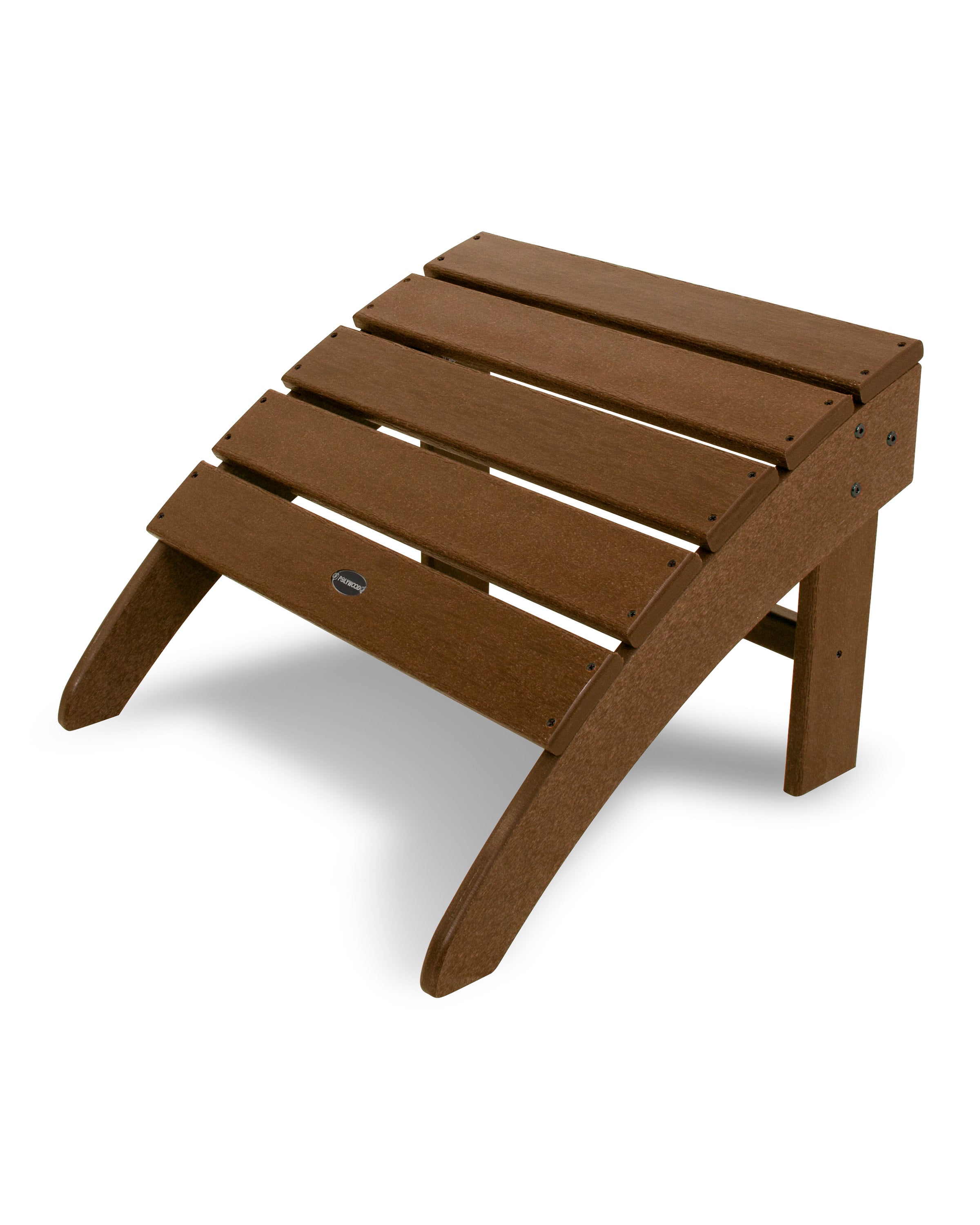 South Beach Adirondack Ottoman in Teak