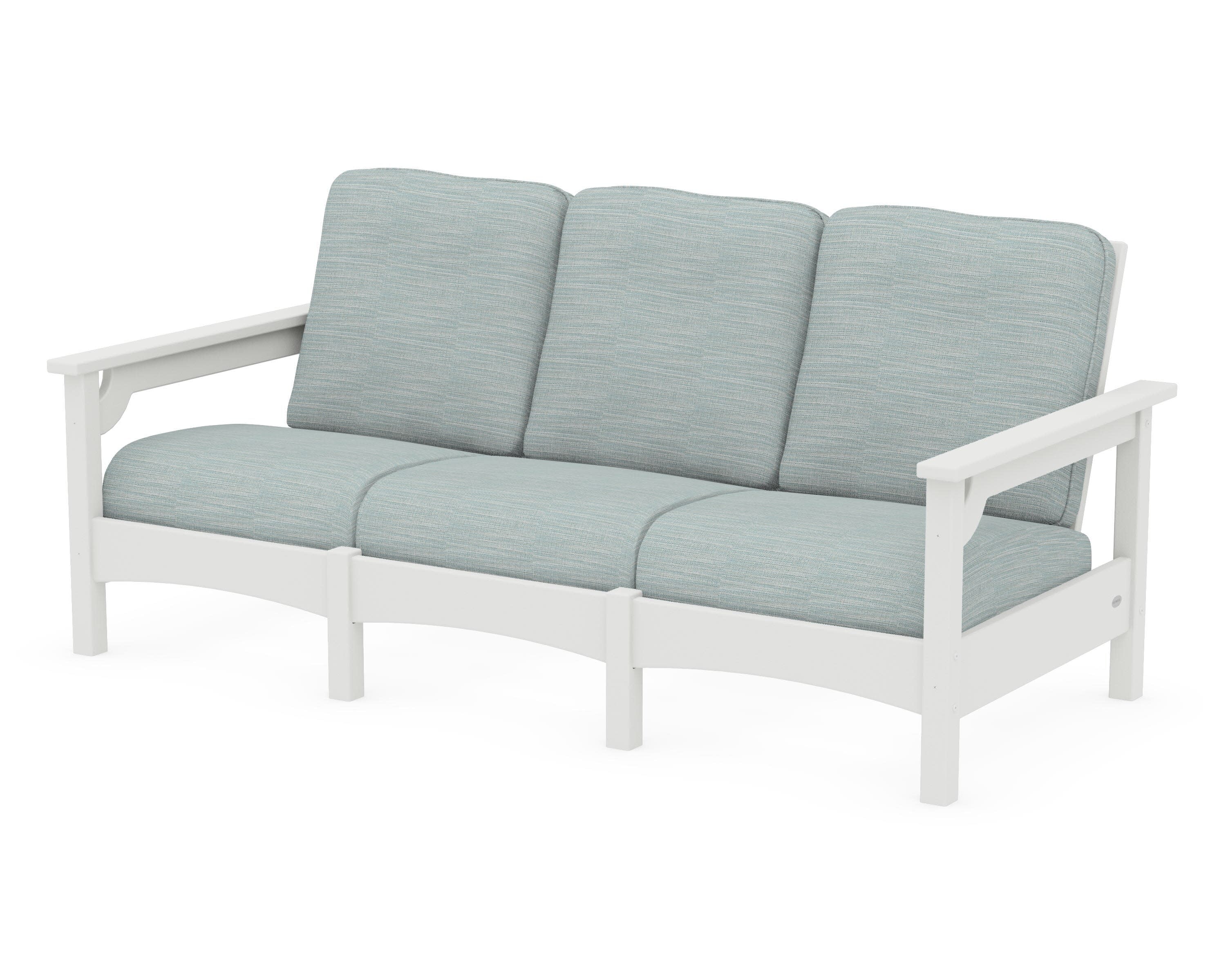 Club Sofa in Vintage White / Soothe Mist