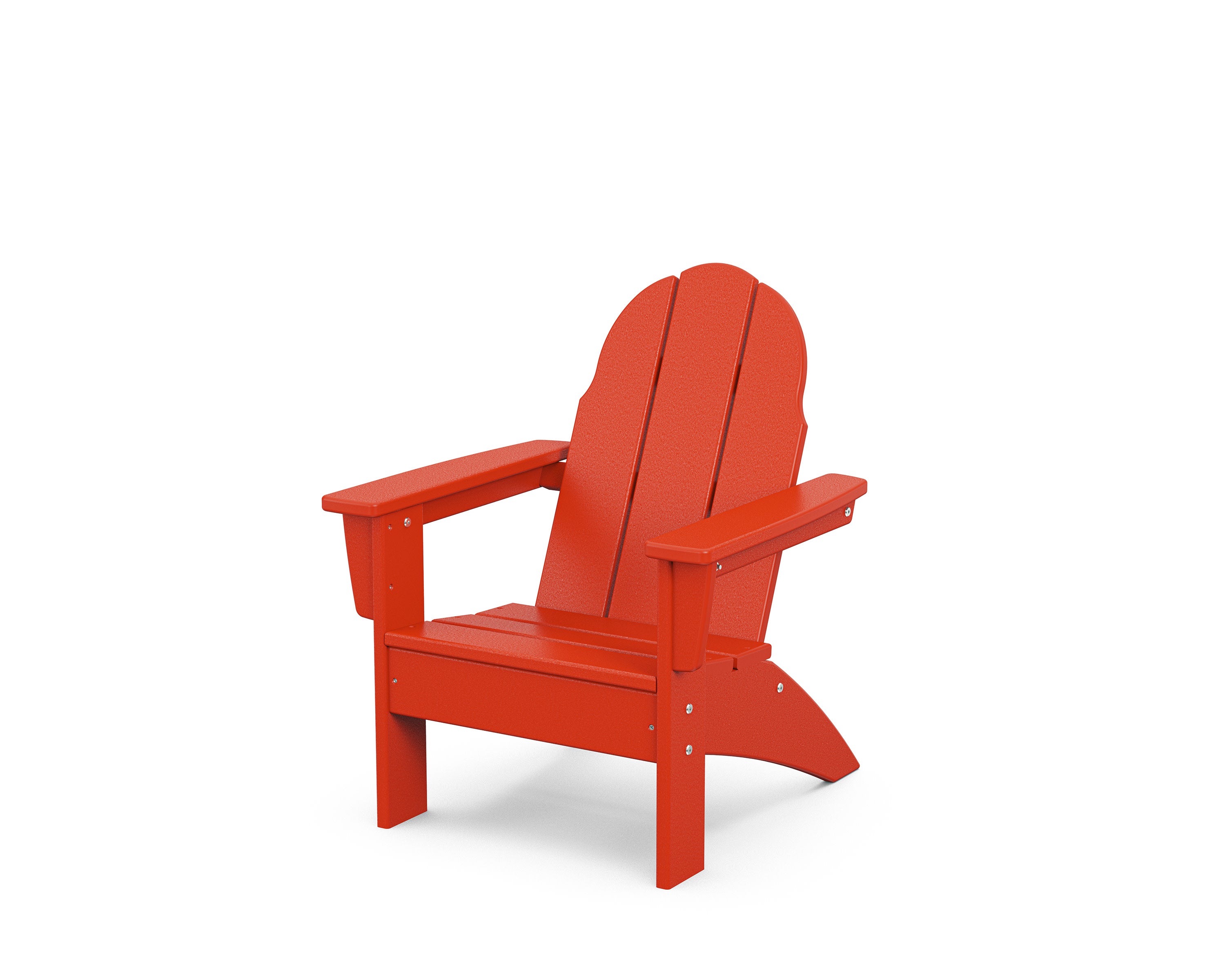 Kids Vineyard Adirondack Chair in Sunset Red
