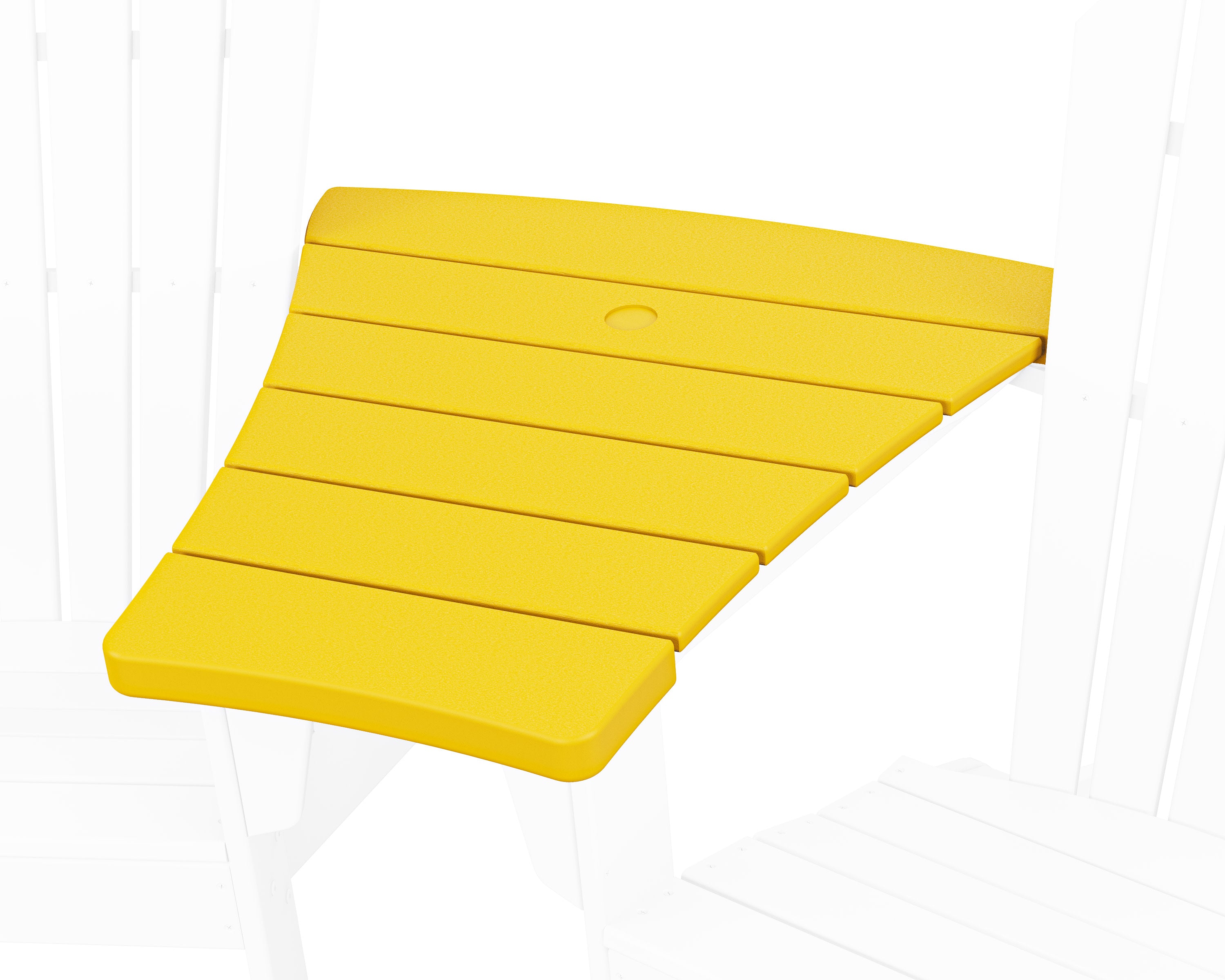 Angled Adirondack Connecting Table in Lemon