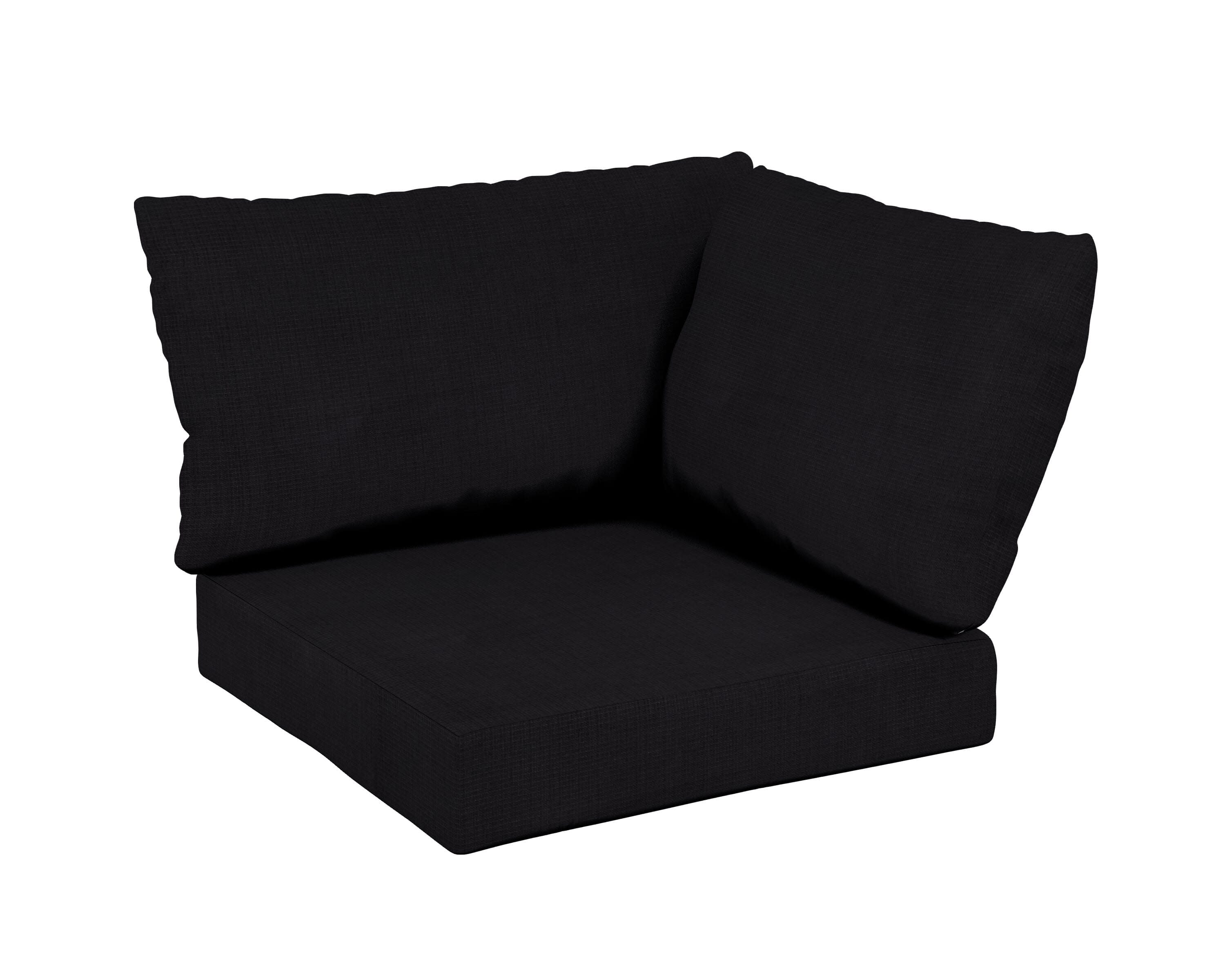 Modular Corner Cushion Set in Midnight Linen