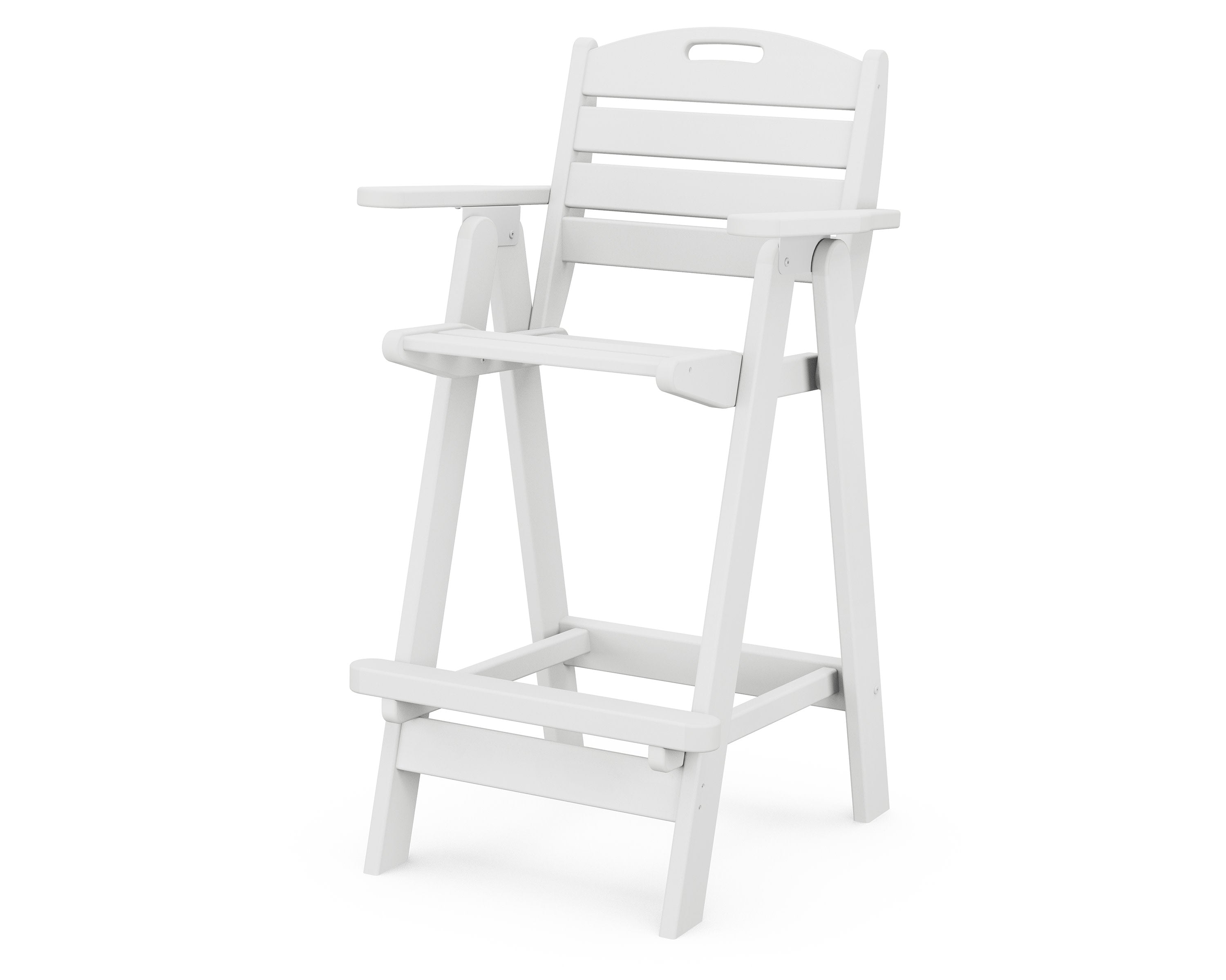 Nautical Bar Chair in White