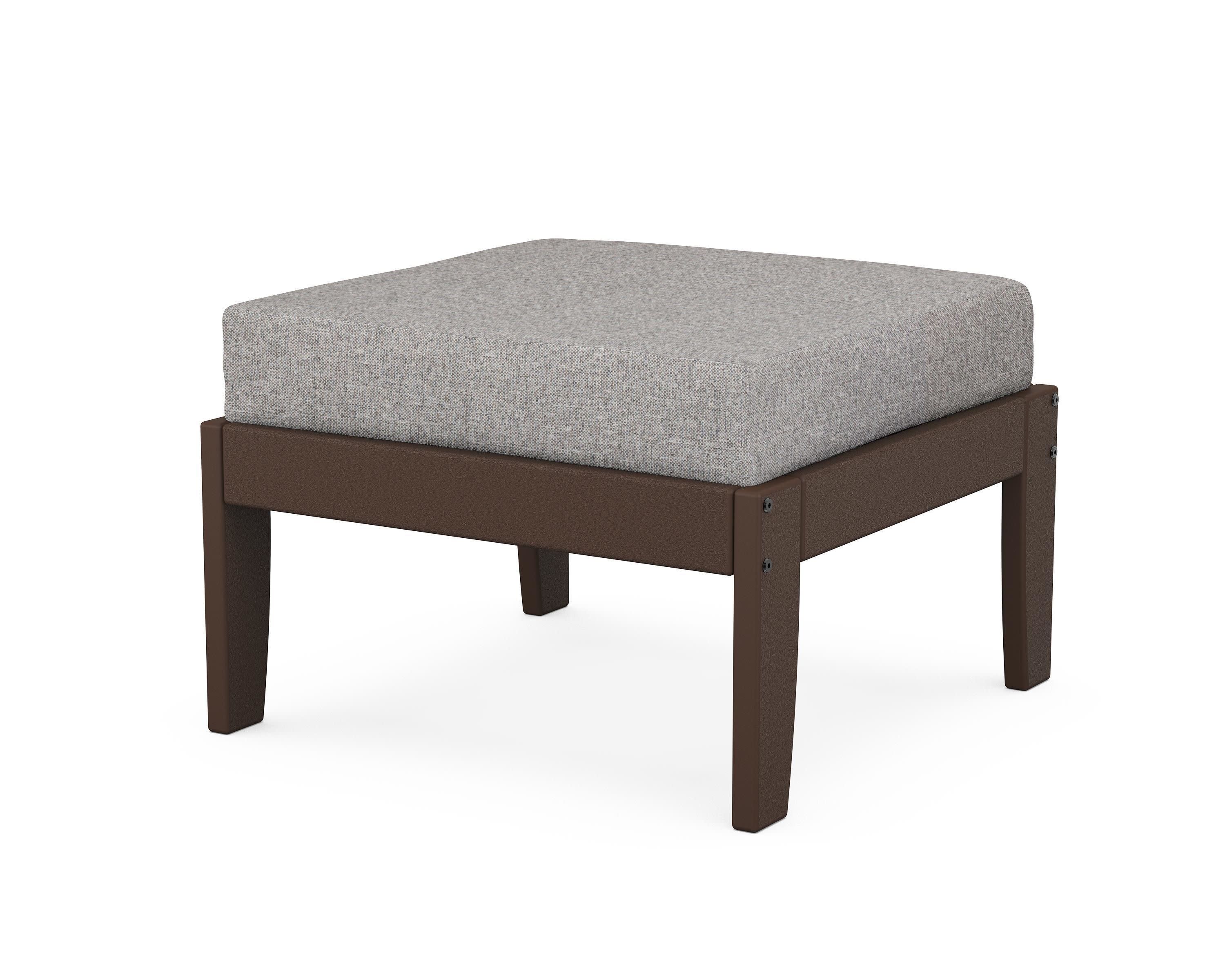 Modular Ottoman - Classic in Mahogany / Grey Mist