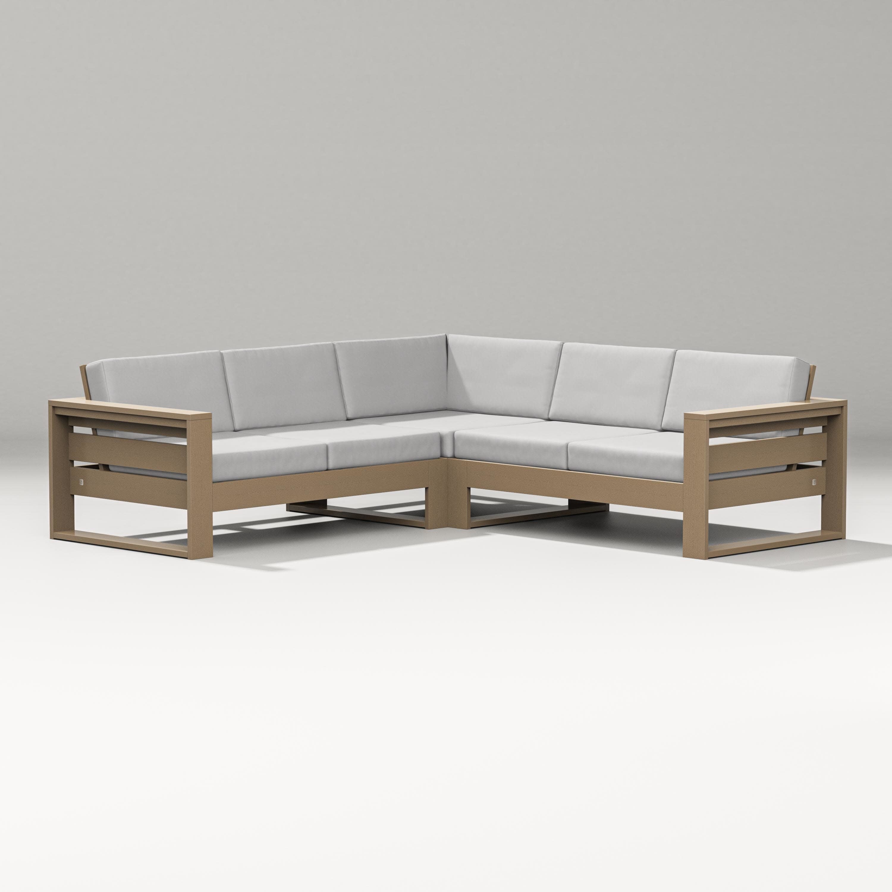 Latitude Corner Sectional in Vintage Sahara / Diamond in the Rough