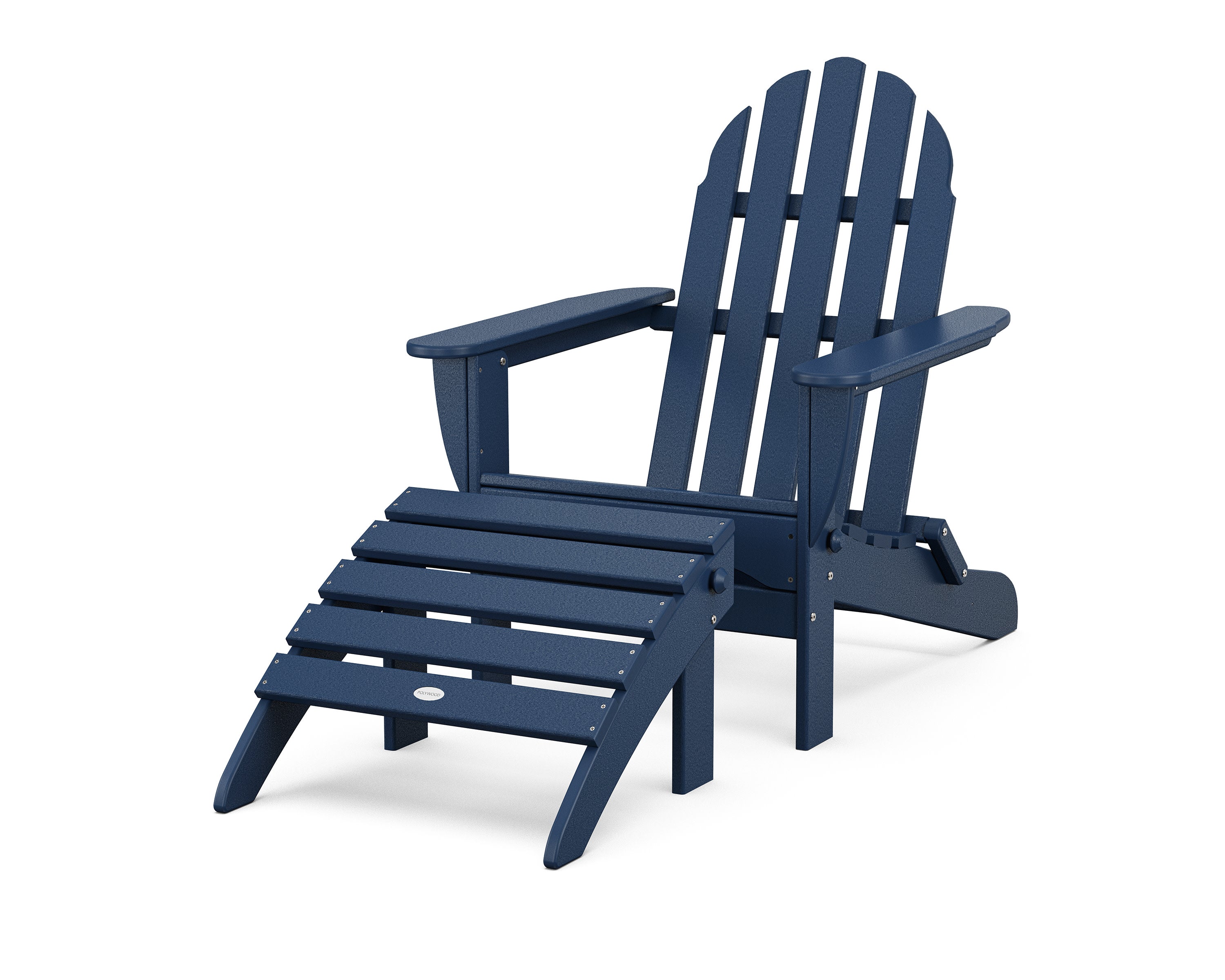 Classic Adirondack 2-Piece Set in Navy / White