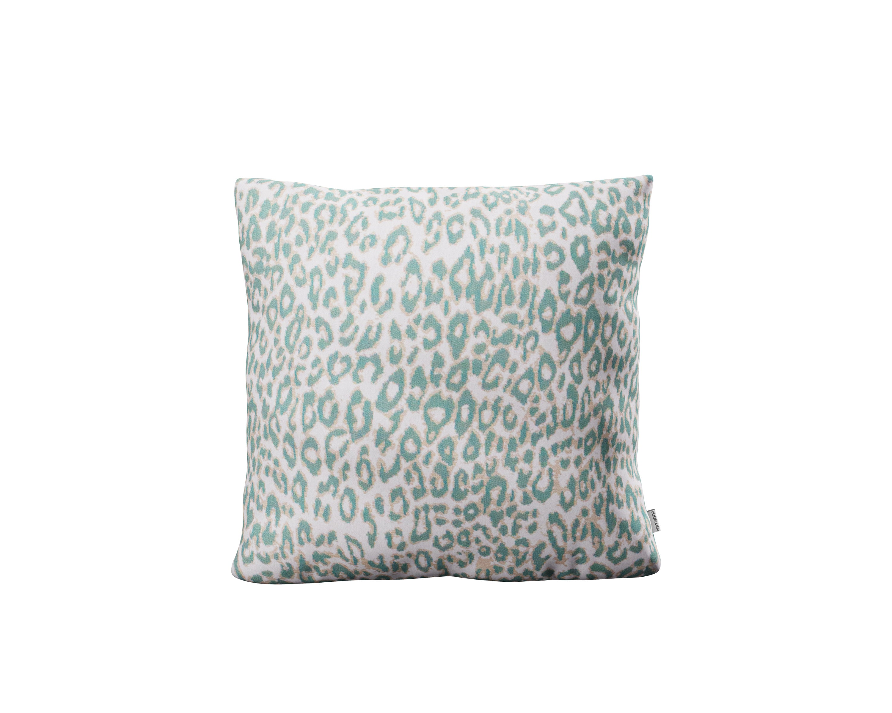 18" Outdoor Throw Pillow in Safari Spearmint