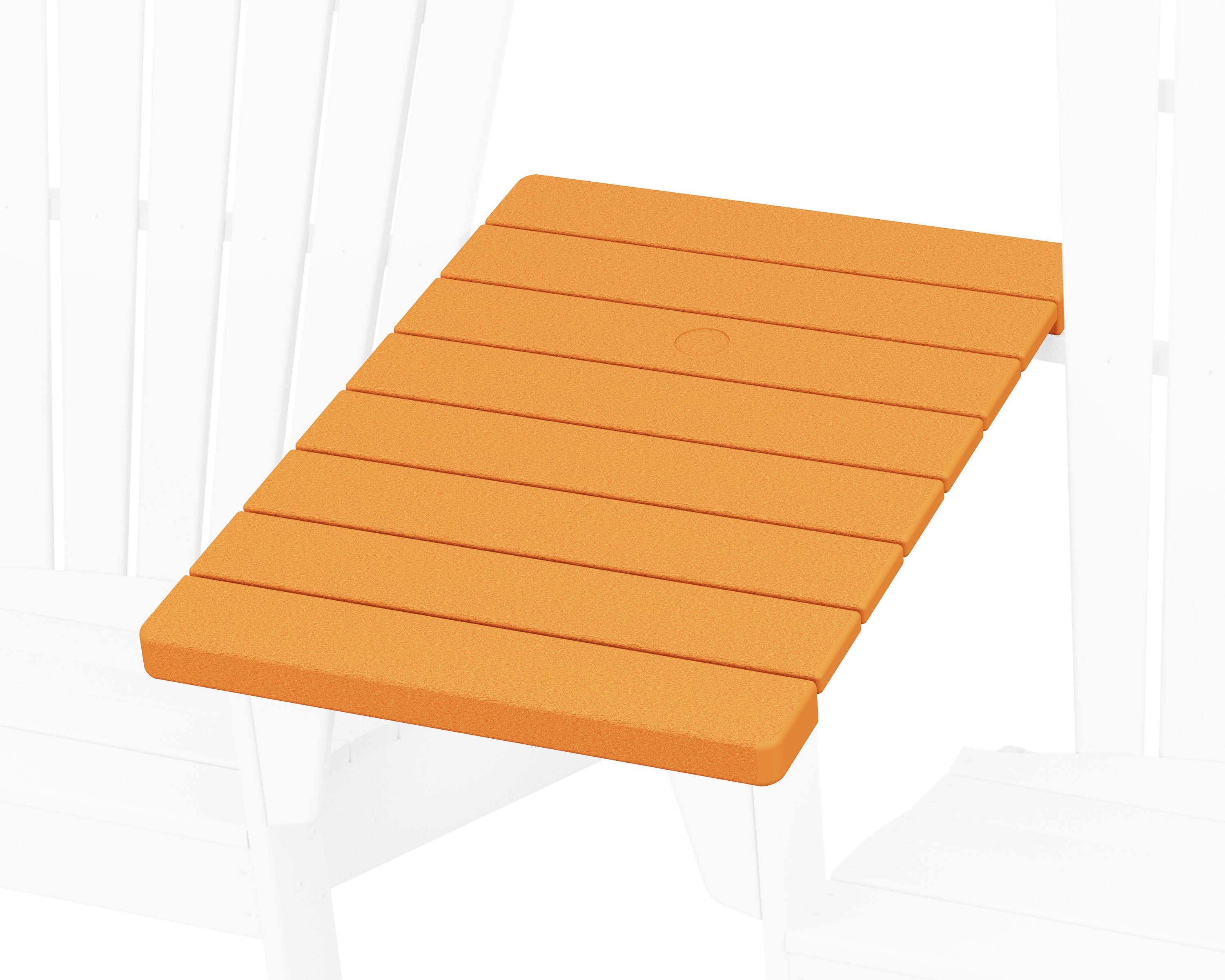 Straight Adirondack Connecting Table in Tangerine