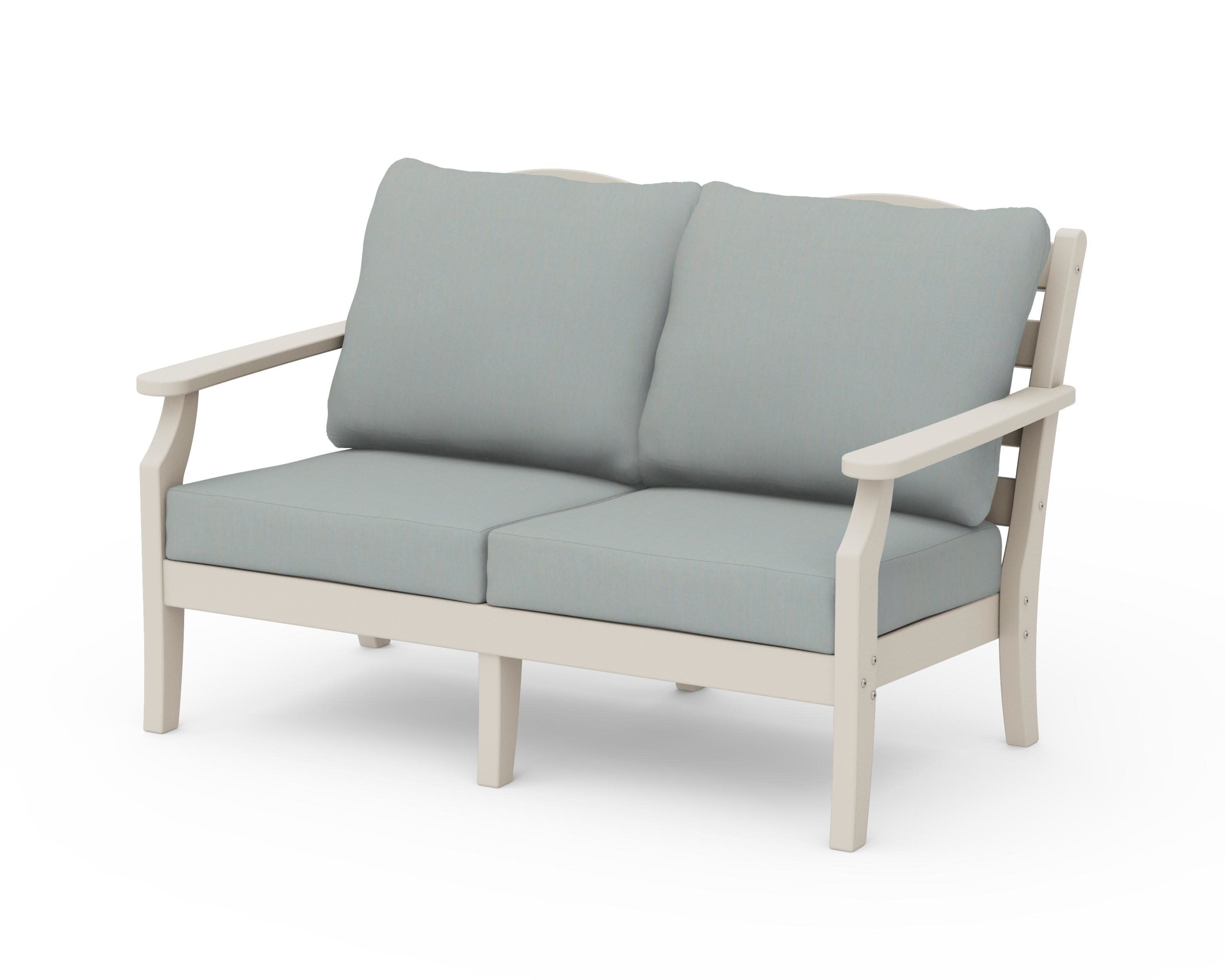 Savannah Deep Seating Loveseat in Sand / Spa