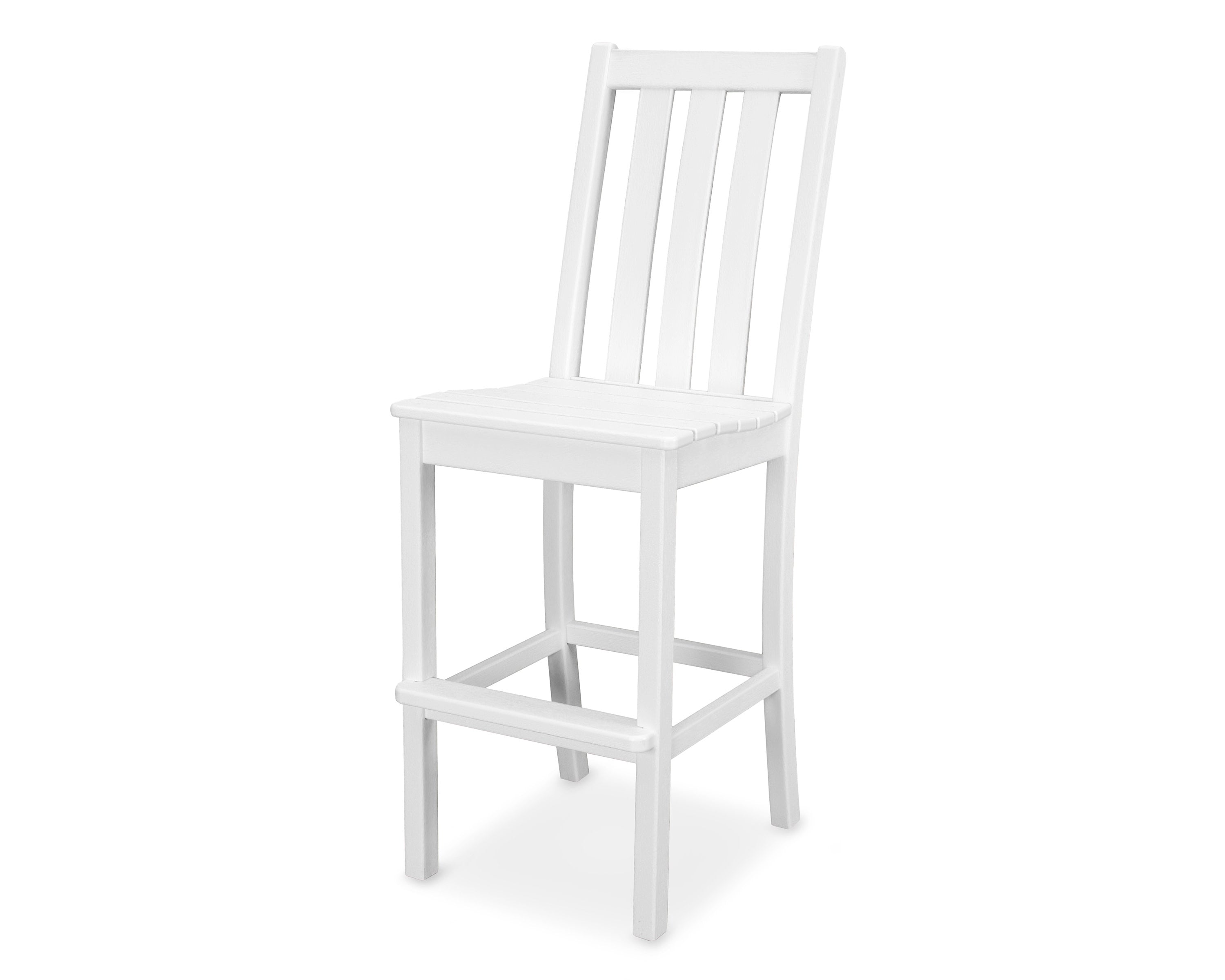 Vineyard Bar Side Chair in White