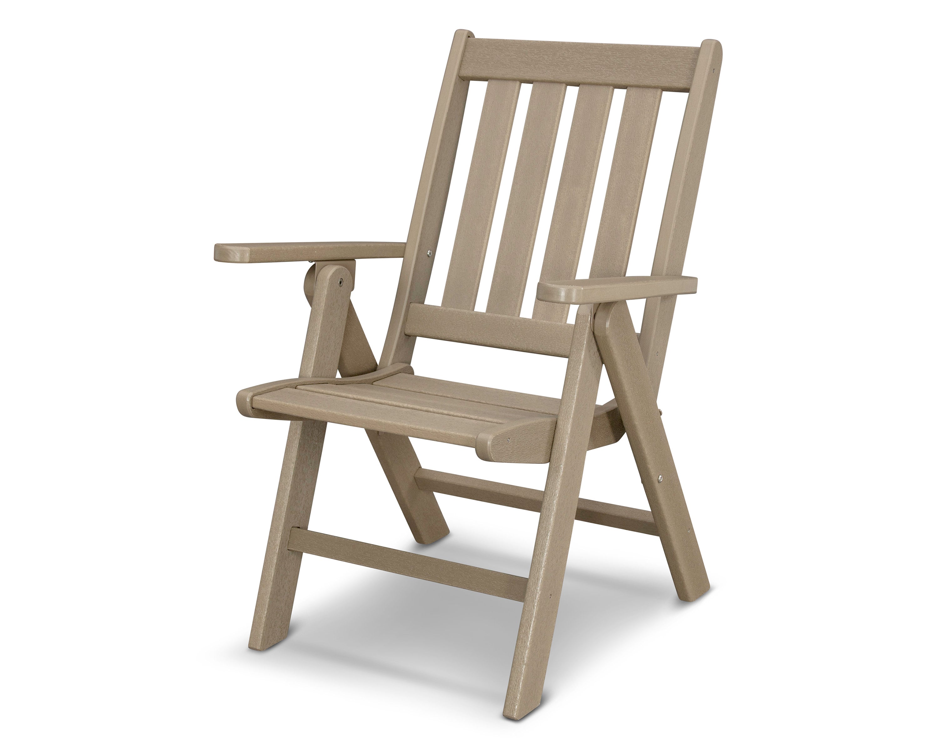 Vineyard Folding Dining Chair in Vintage Sahara