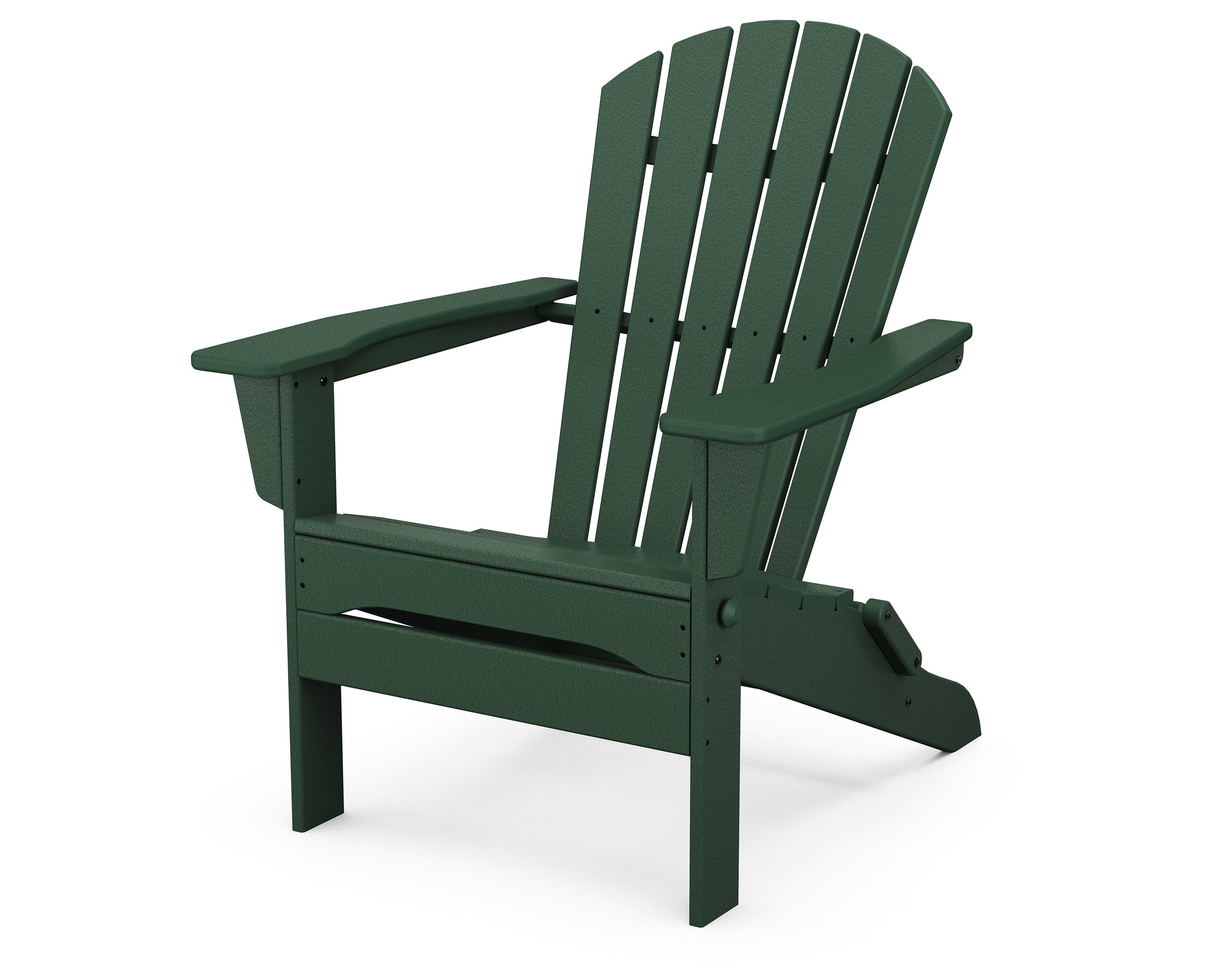 South Beach Folding Adirondack Chair in Green