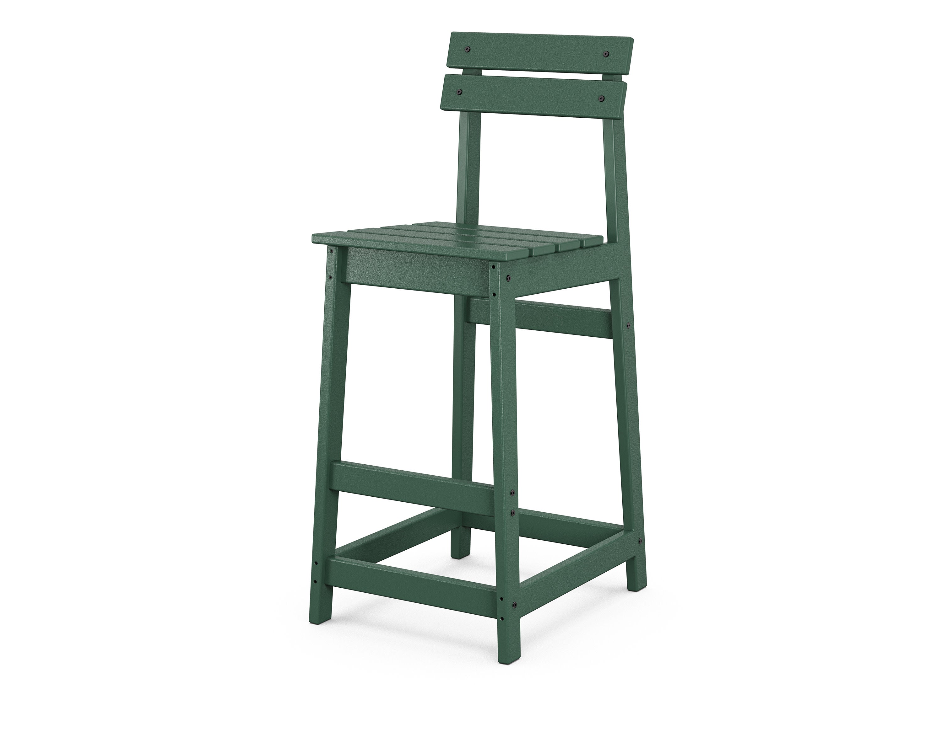 Modern Studio Plaza Bar Chair in Green