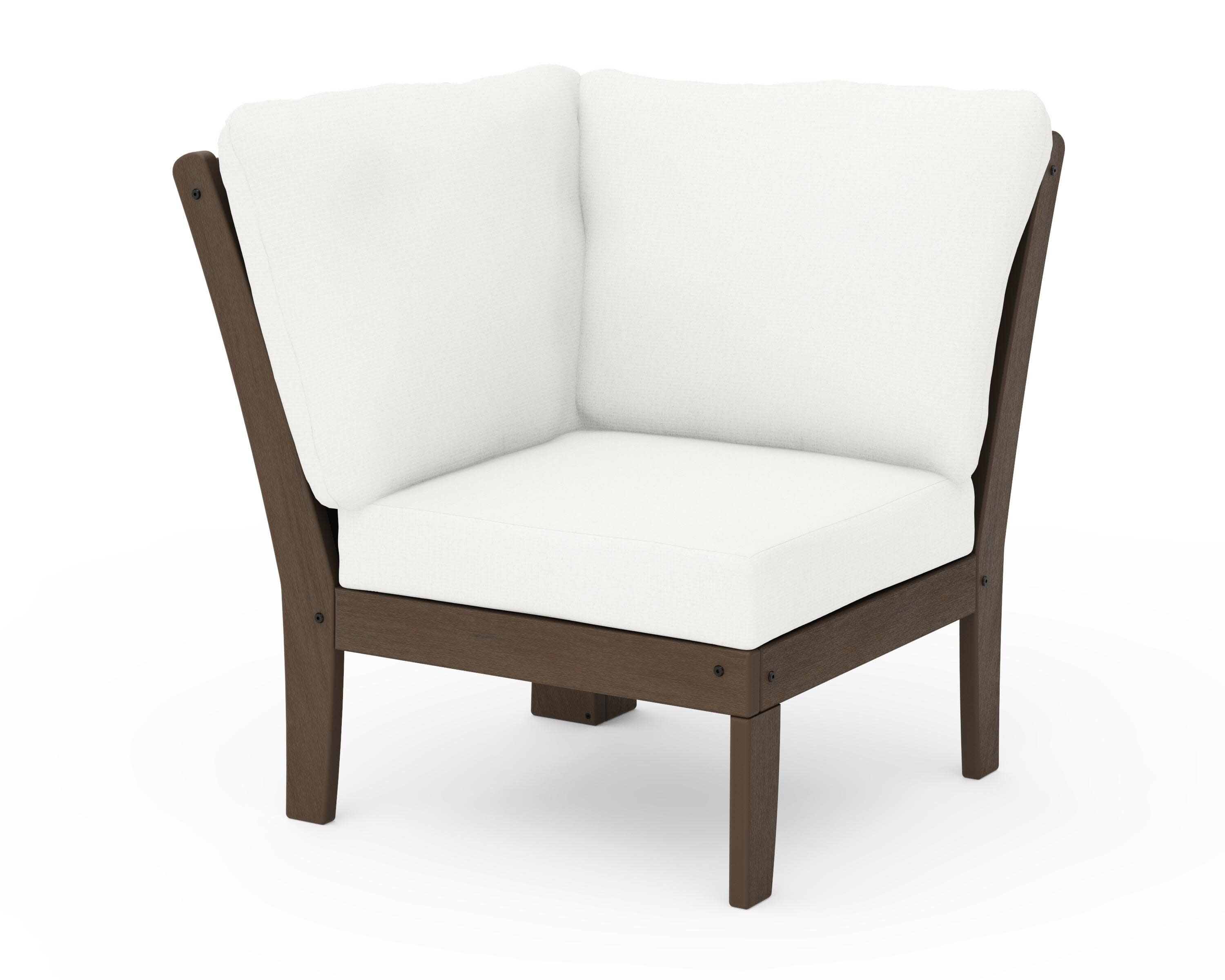 Braxton Modular Corner Chair in Kona / Natural Linen