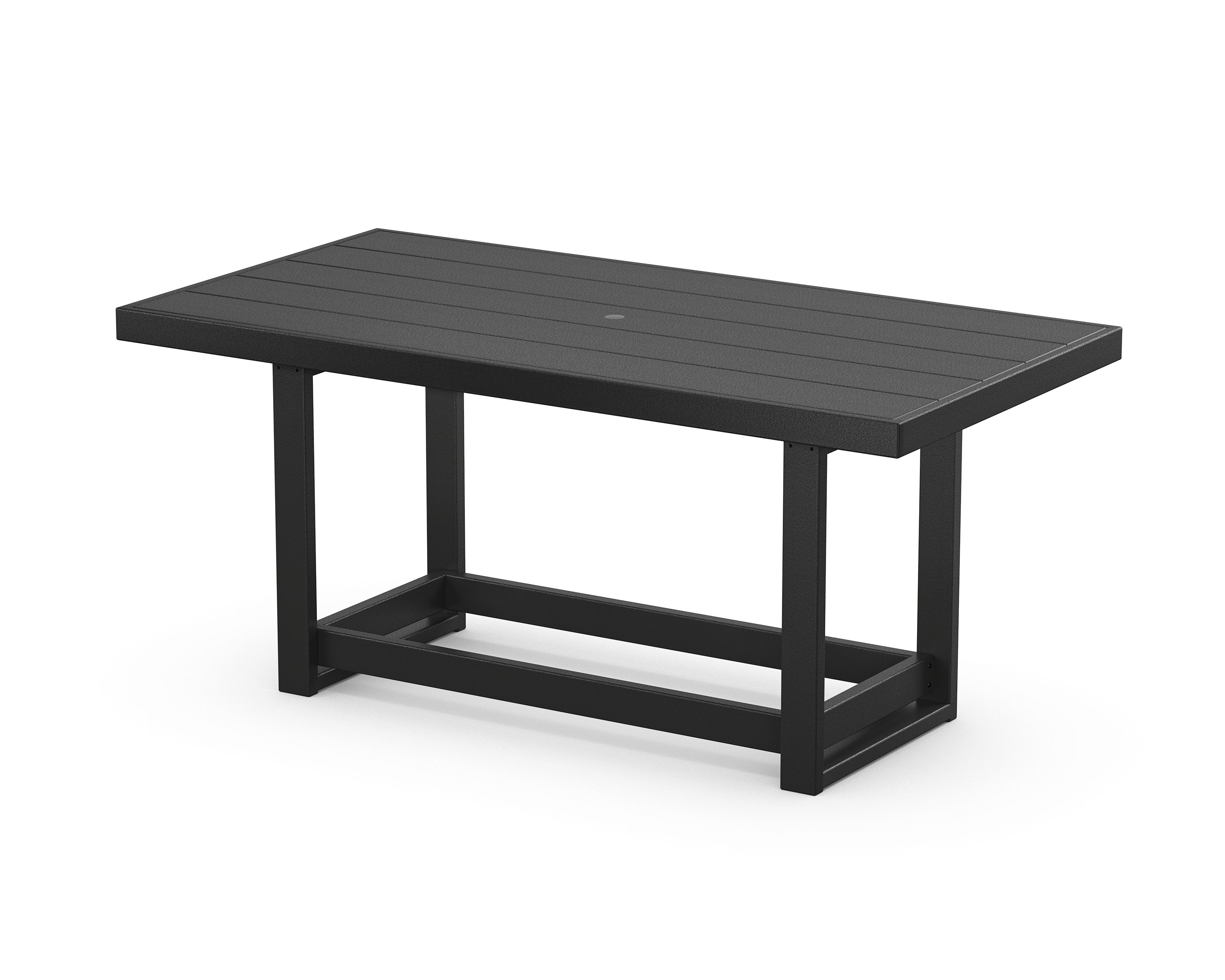 EDGE 40 x 78 Counter Table in Black