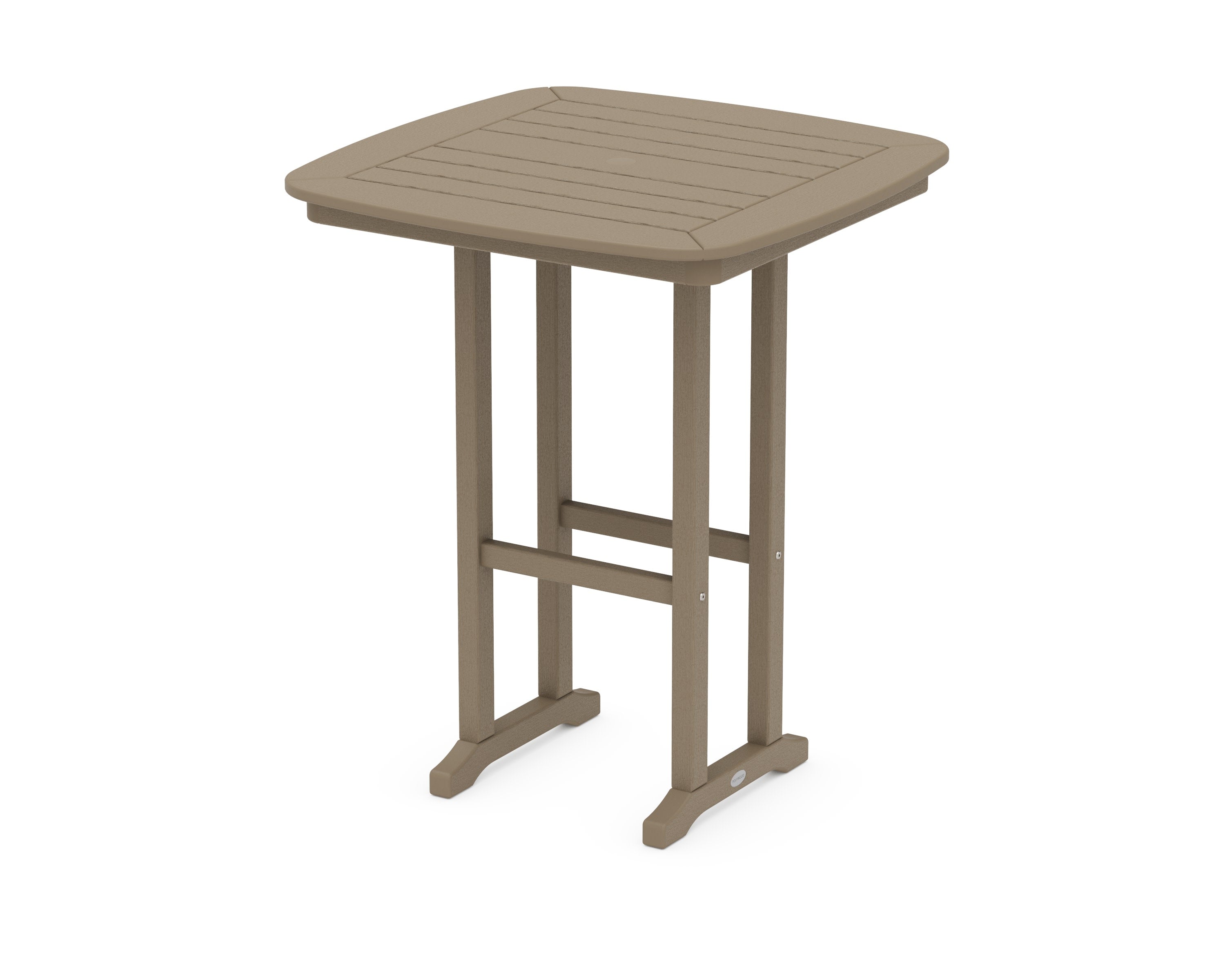 Nautical 31" Counter Table in Vintage Sahara