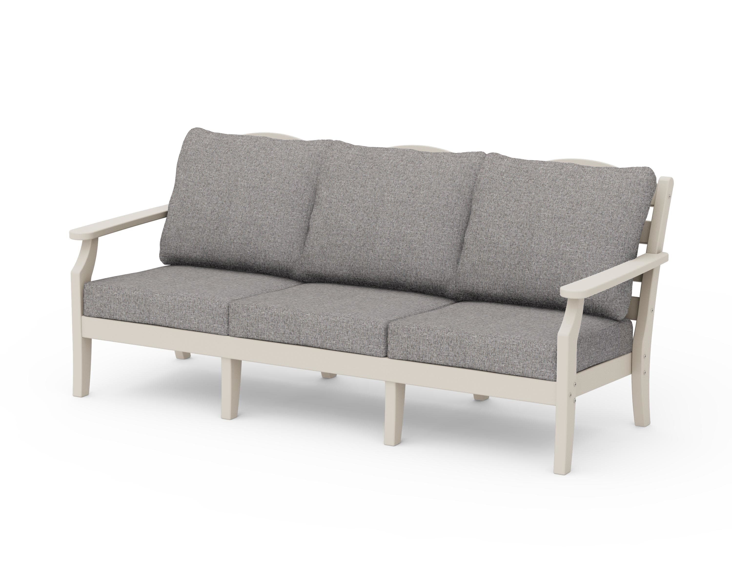 Savannah Deep Seating Sofa in Sand / Grey Mist
