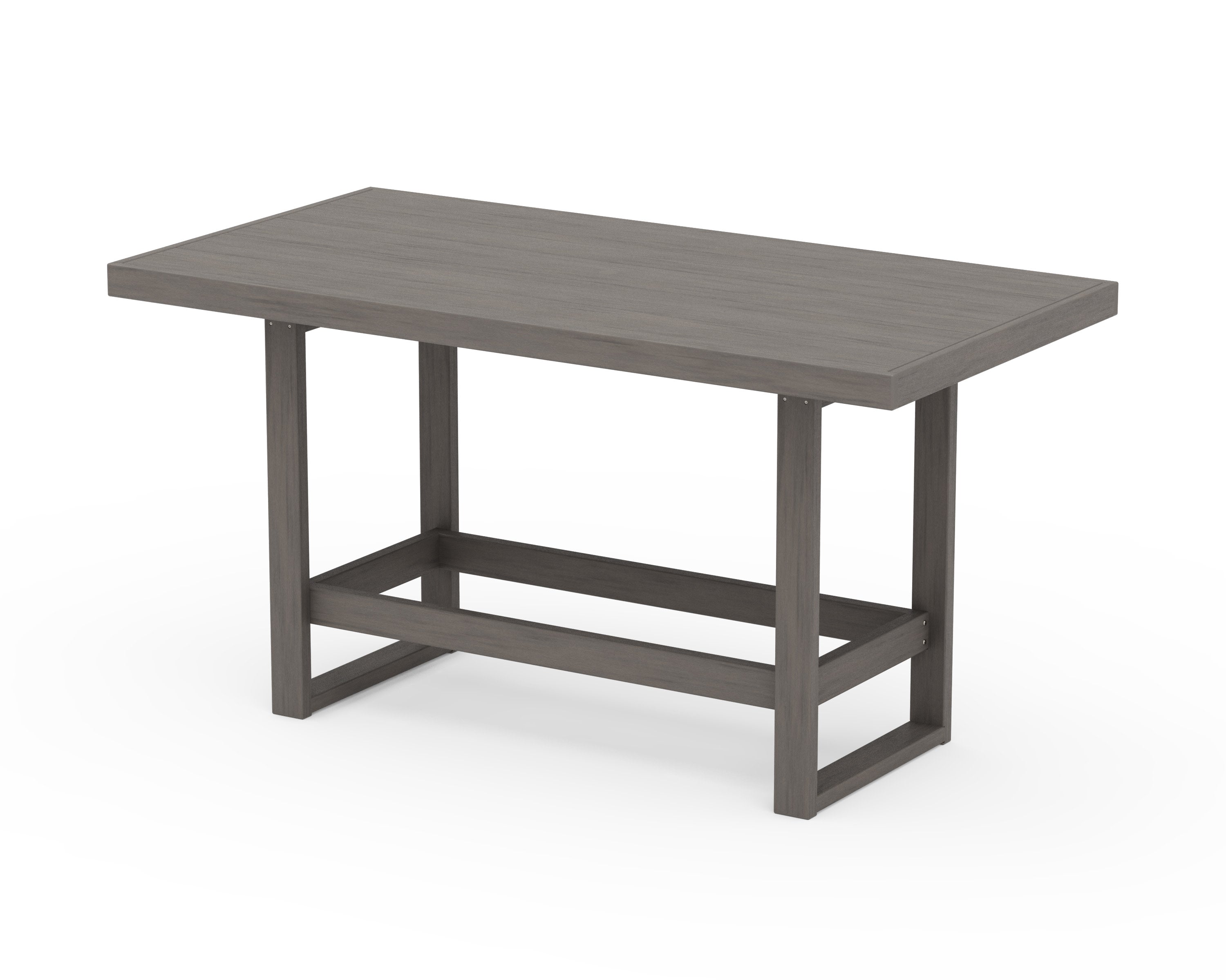 EDGE 40" x 78" Bar Table in Driftwood