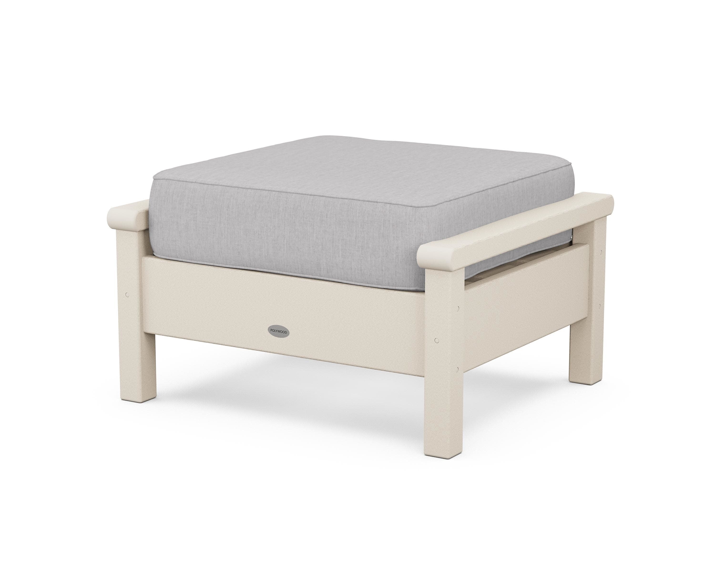 Harbour Deep Seating Ottoman in Sand / Granite