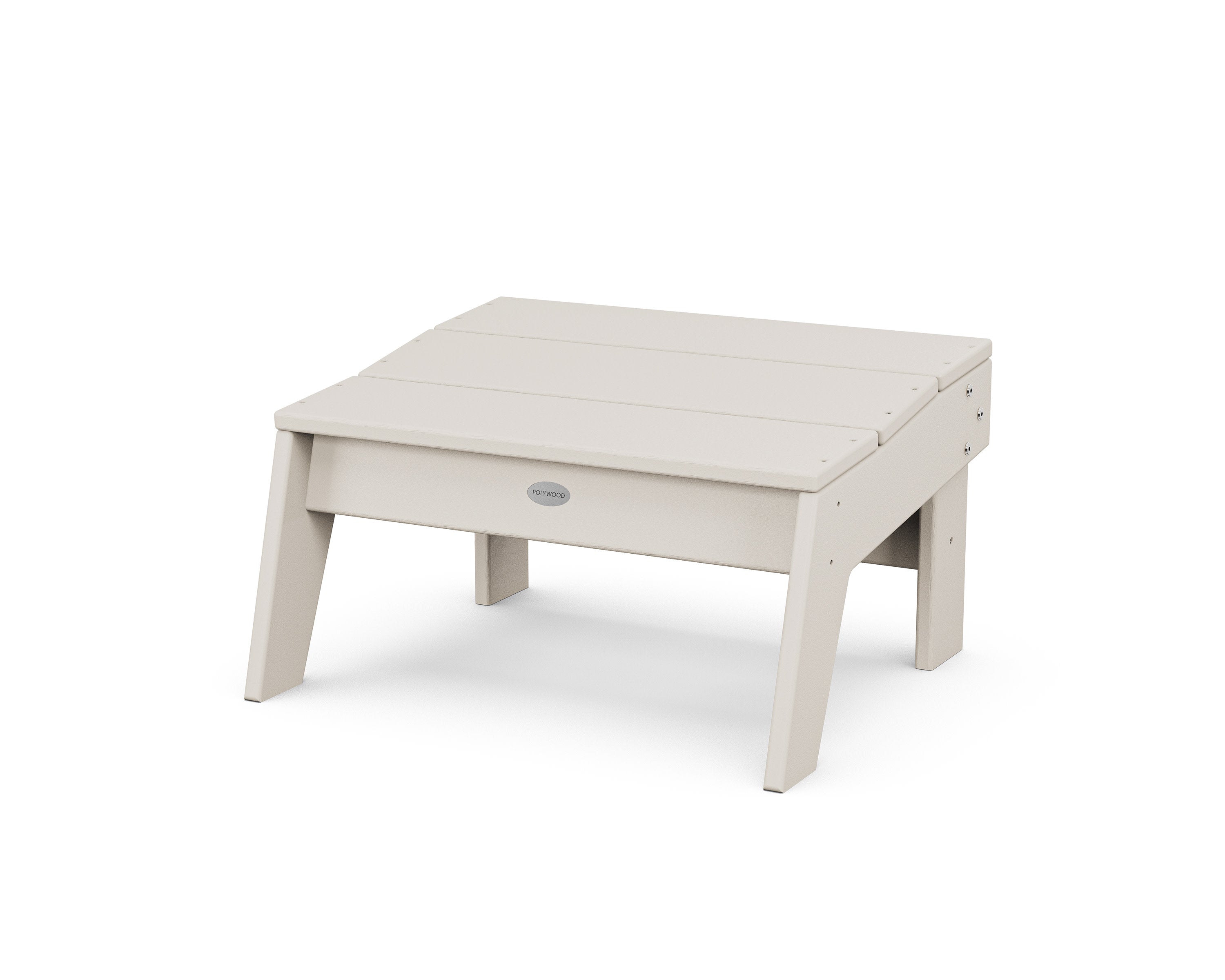 Modern Studio Oversized Ottoman in Sand