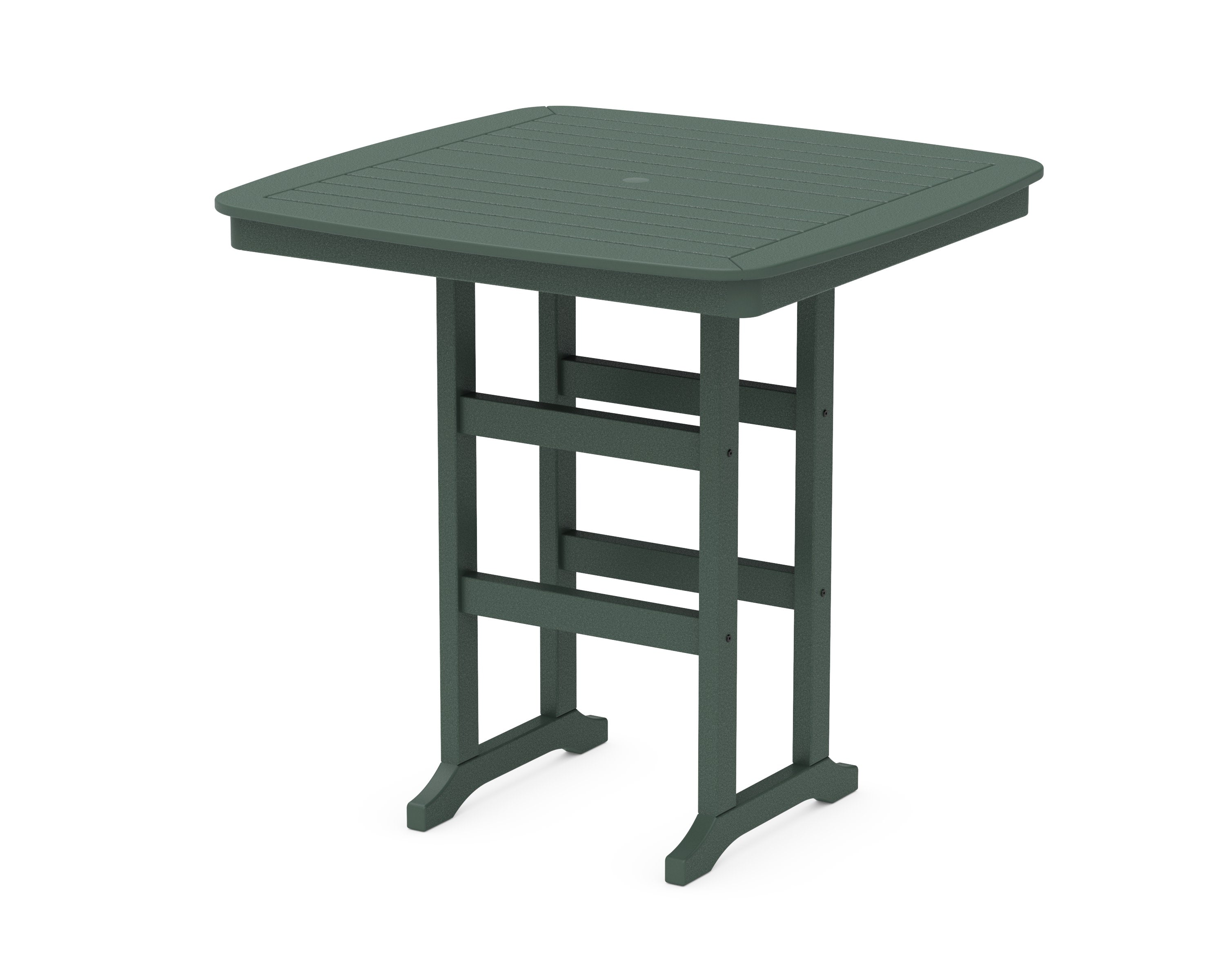 Nautical 44" Bar Table in Green