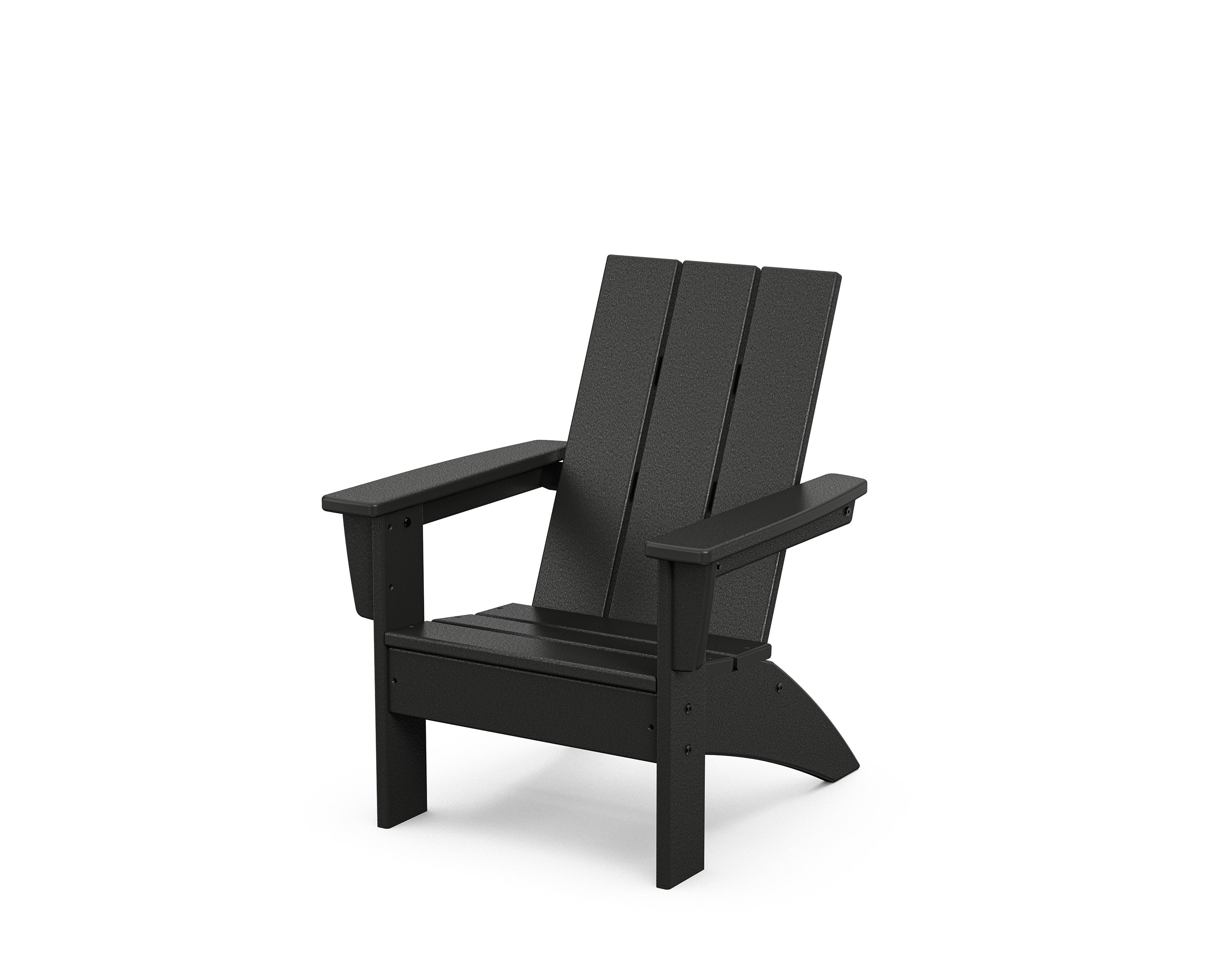 Kids Modern Adirondack Chair in Black