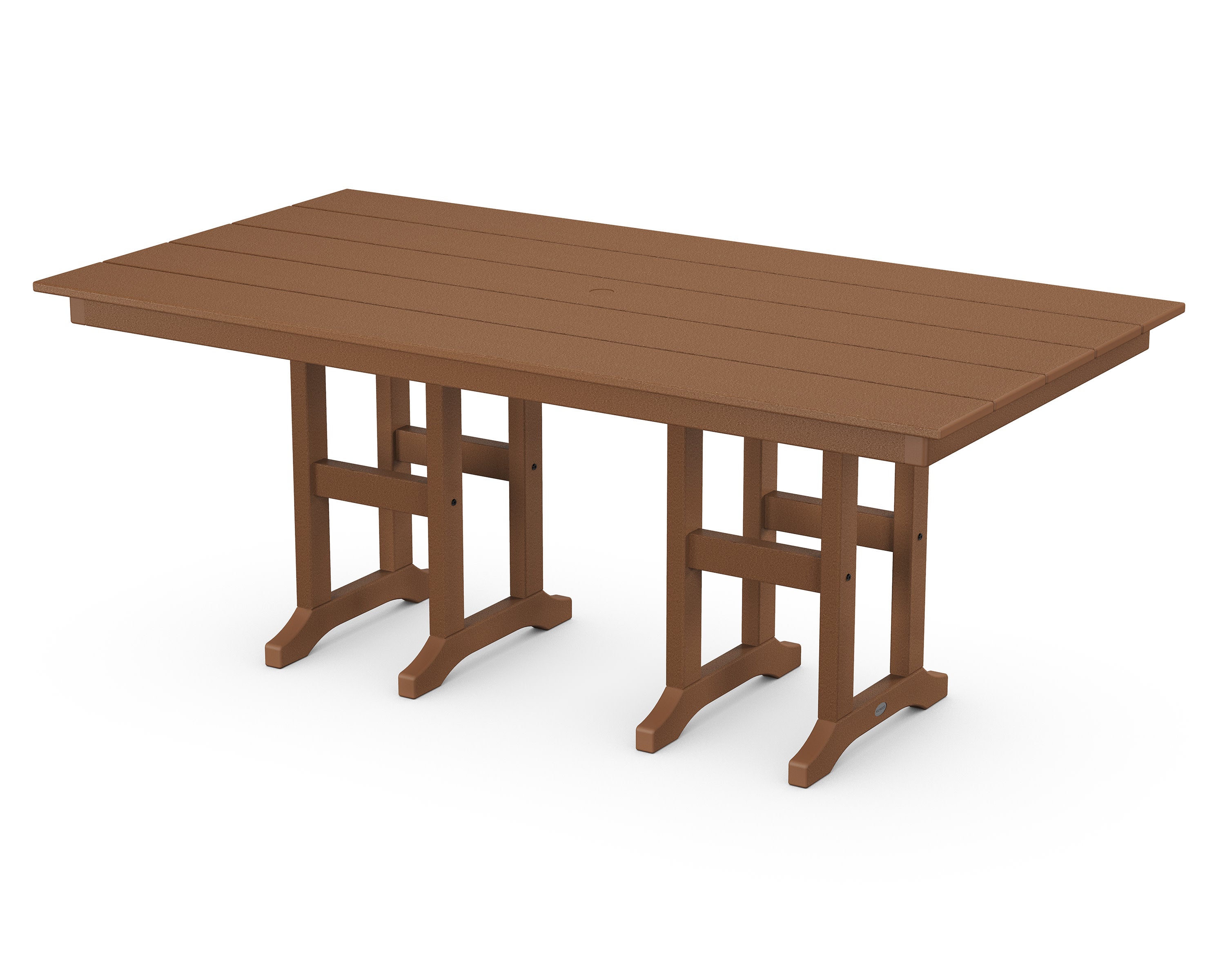 Farmhouse 37" x 72" Dining Table in Teak