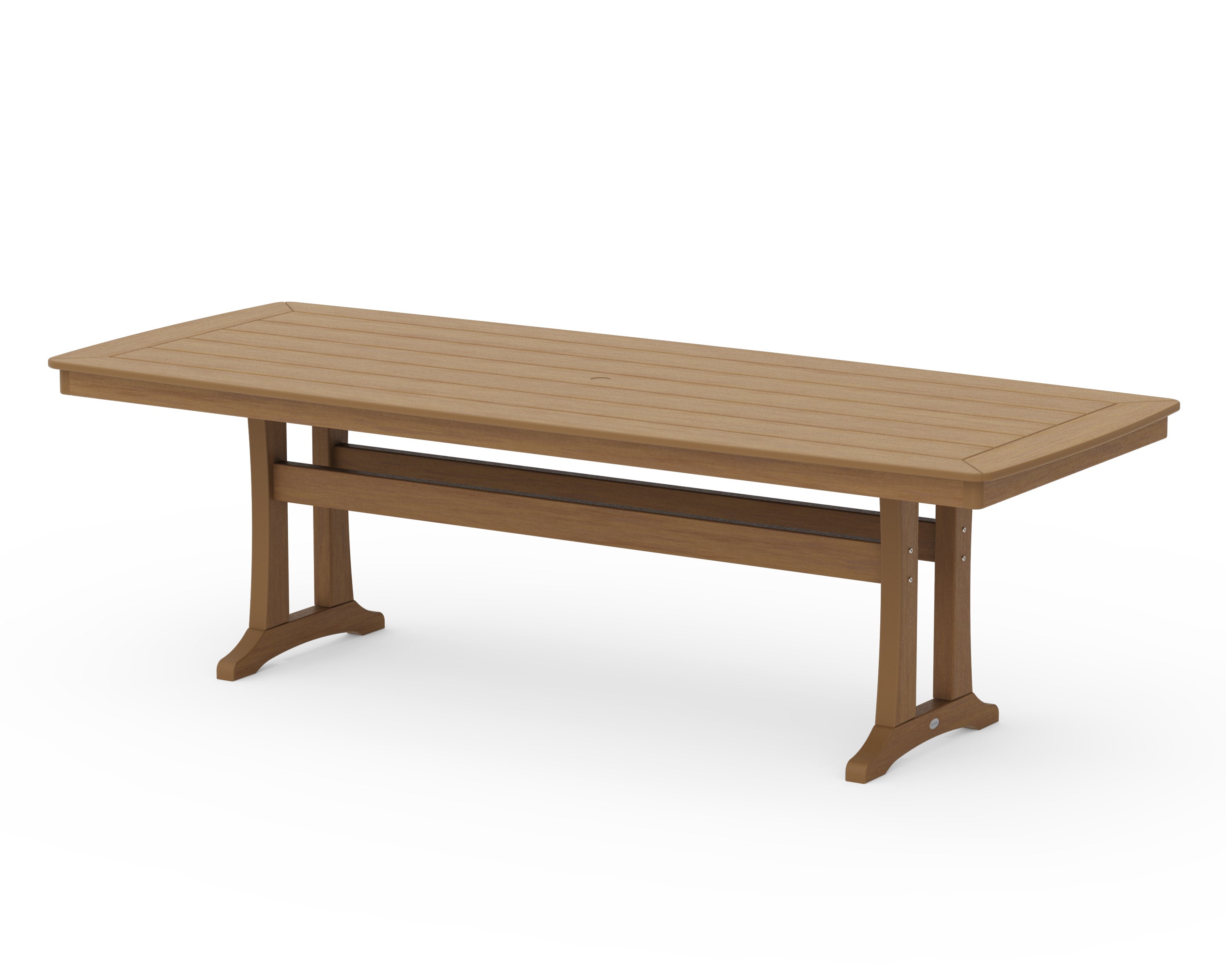 Nautical Trestle 39" x 97" Dining Table in Natural