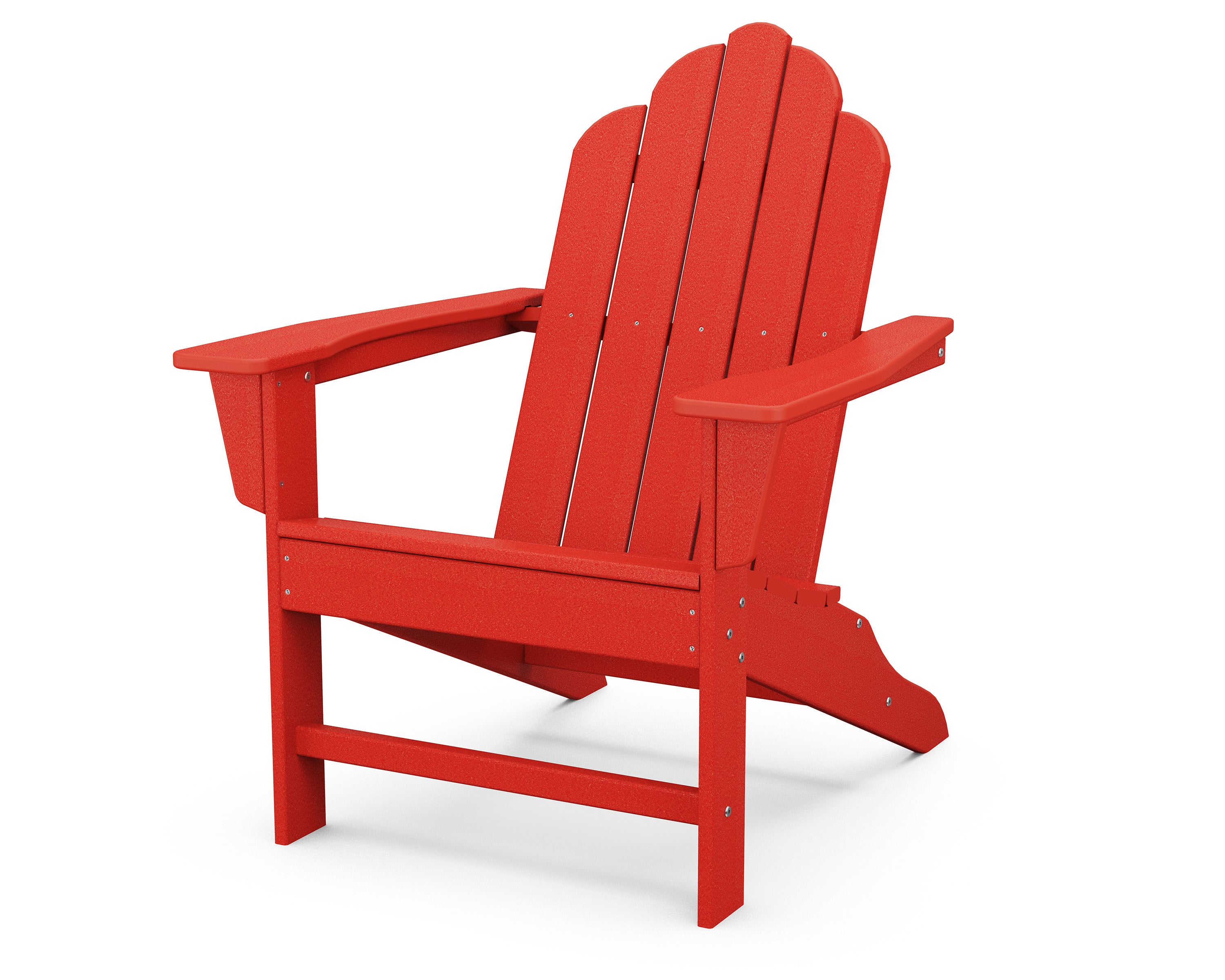Long Island Adirondack in Sunset Red