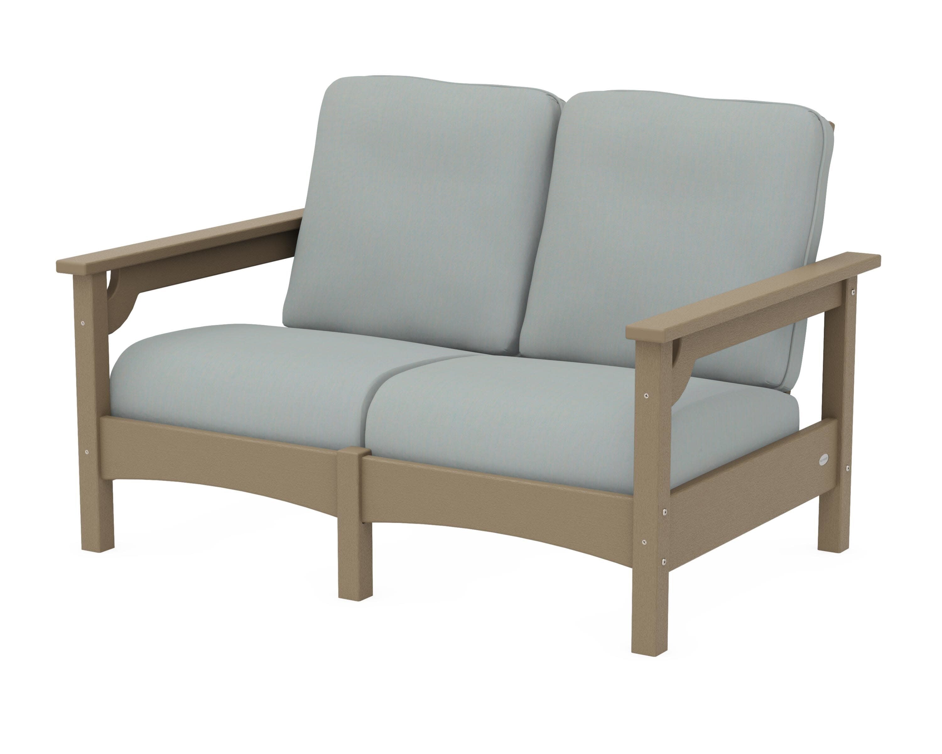Club Loveseat in Vintage Sahara / Spa