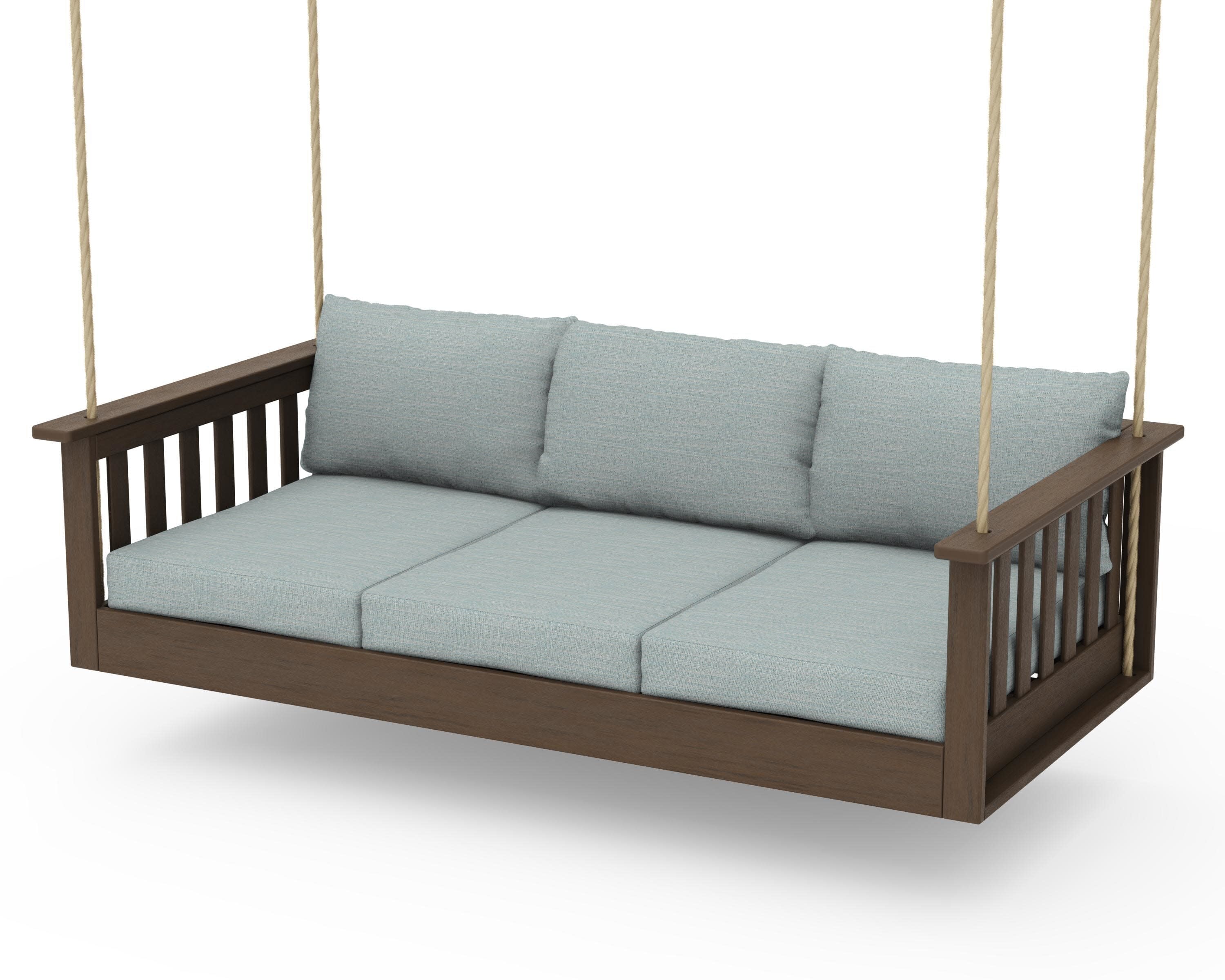 Vineyard Daybed Swing in Kona / Soothe Mist