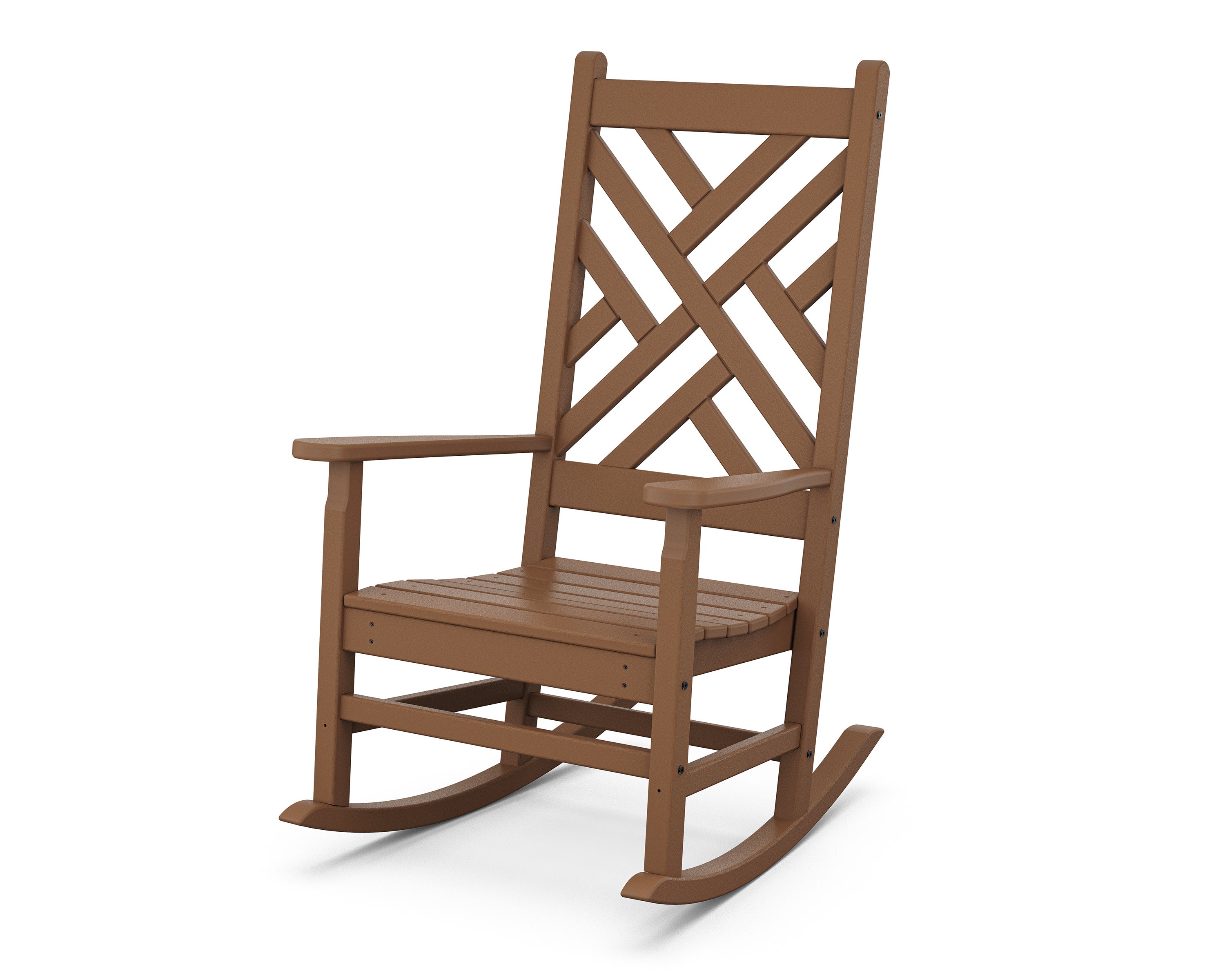 Chippendale Porch Rocking Chair in Teak