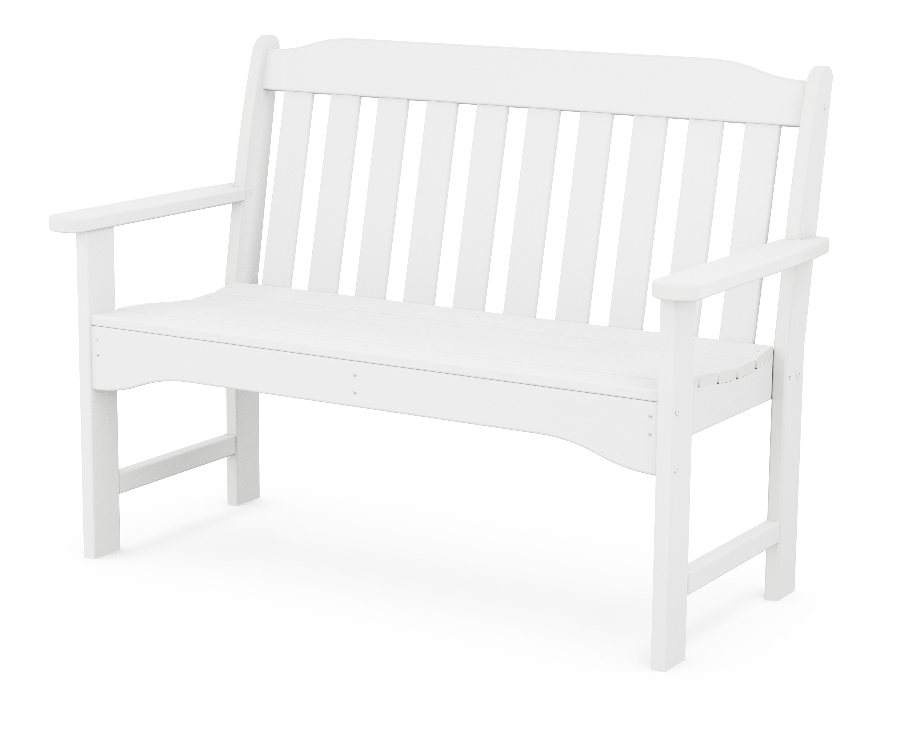 Cottage 48" Bench in White