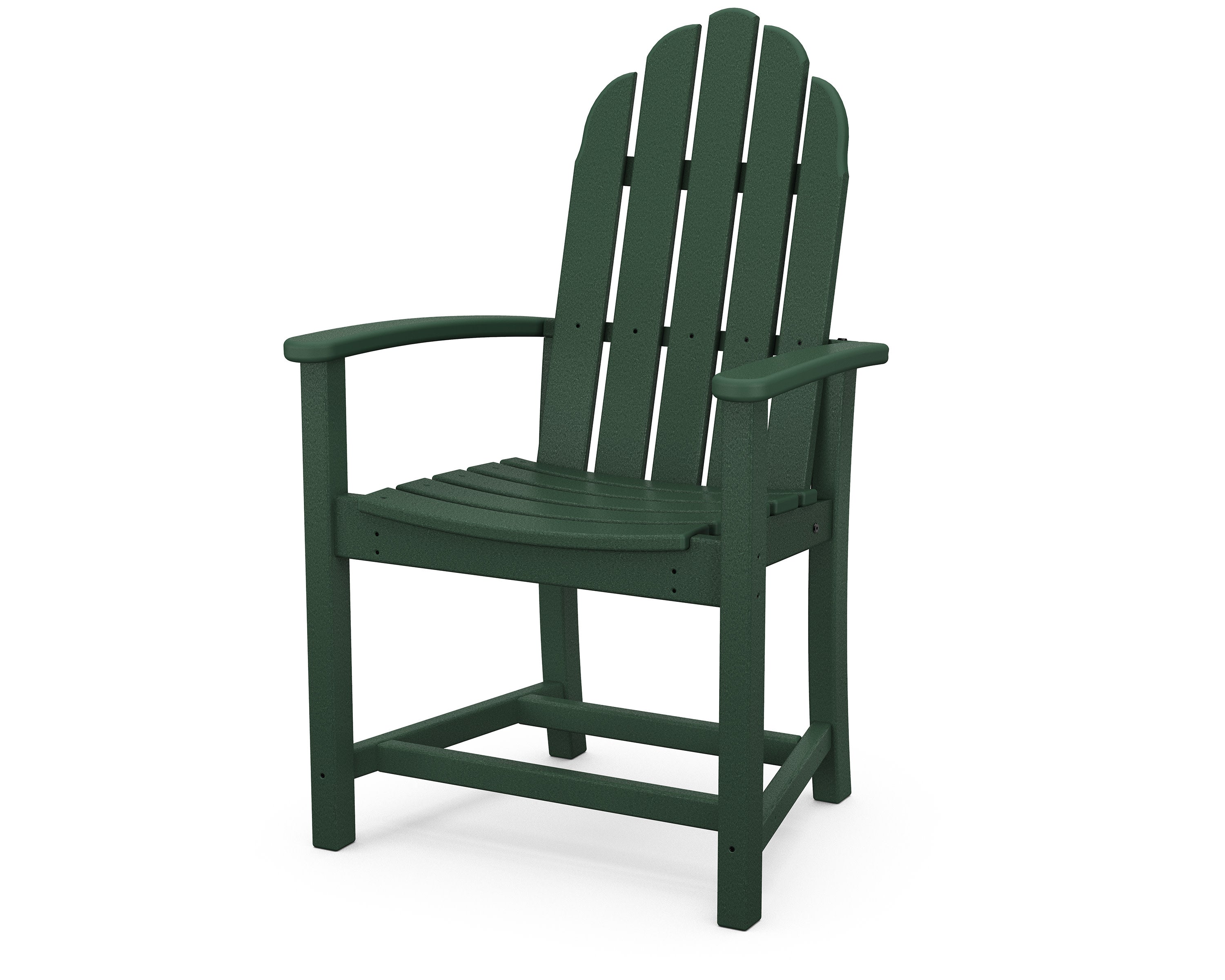 Classic Adirondack Dining Chair in Green