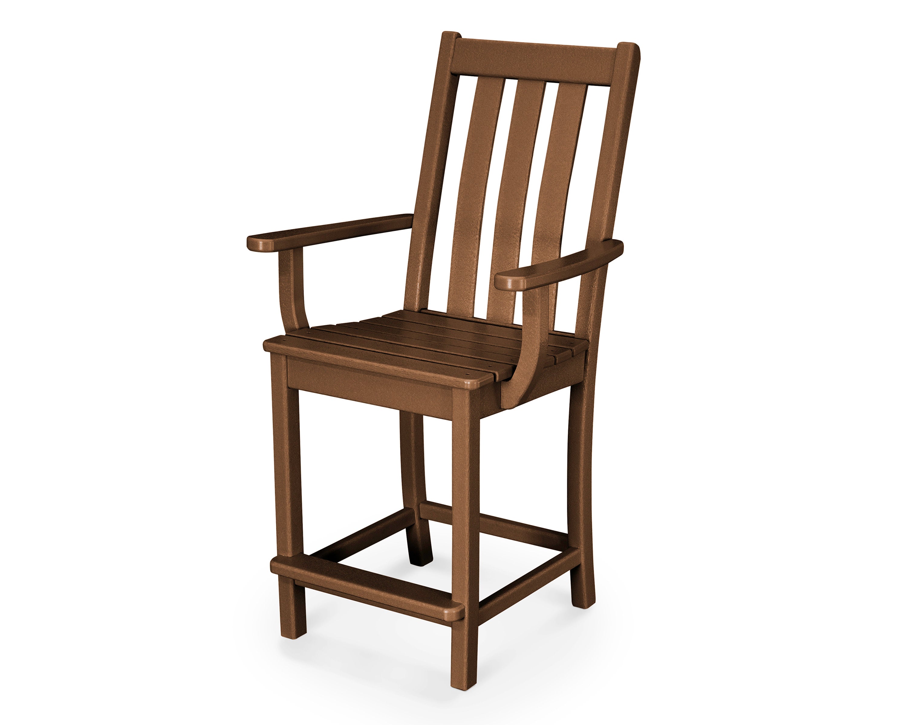 Vineyard Counter Arm Chair in Teak
