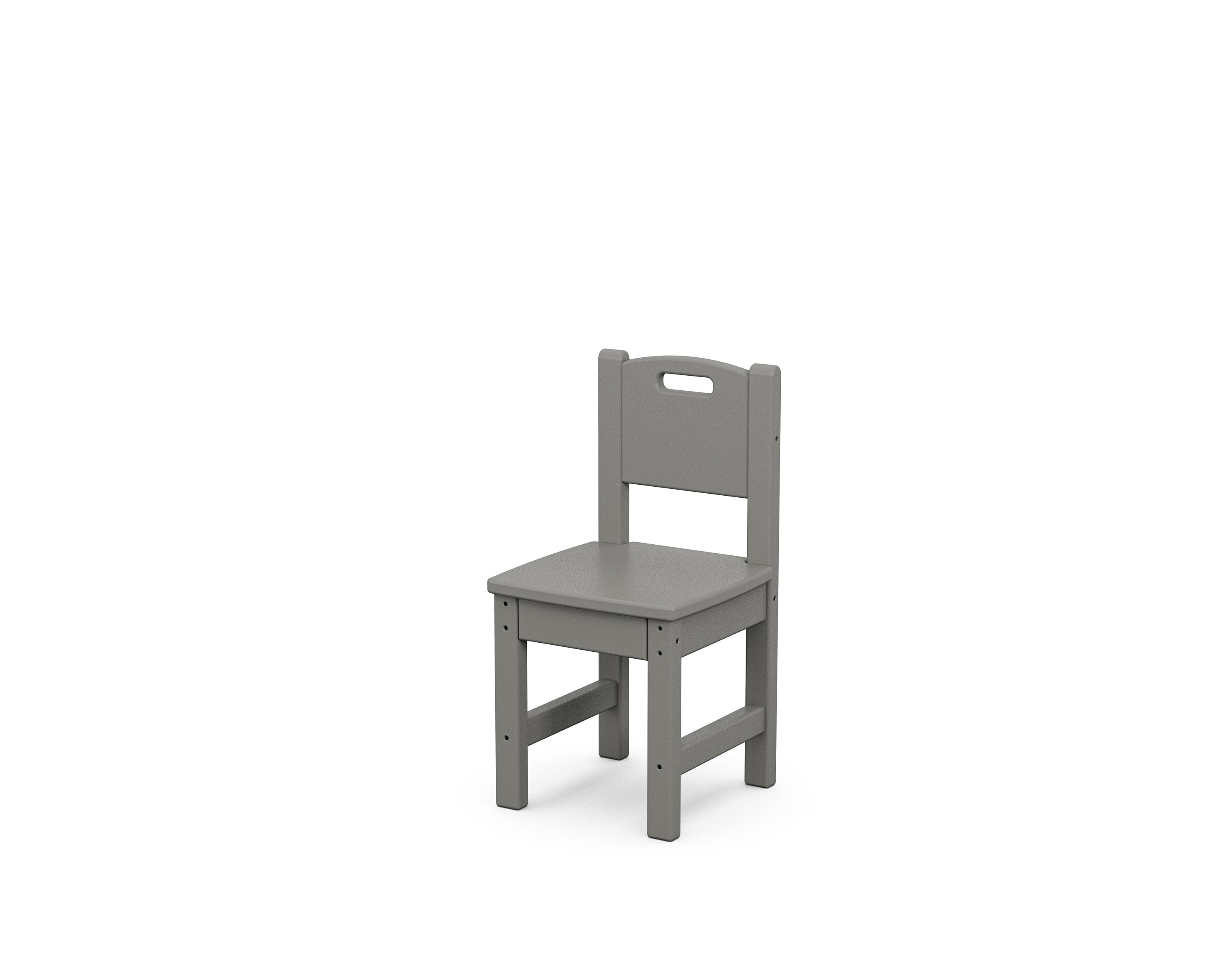 Toddler Dining Chair in Slate Grey