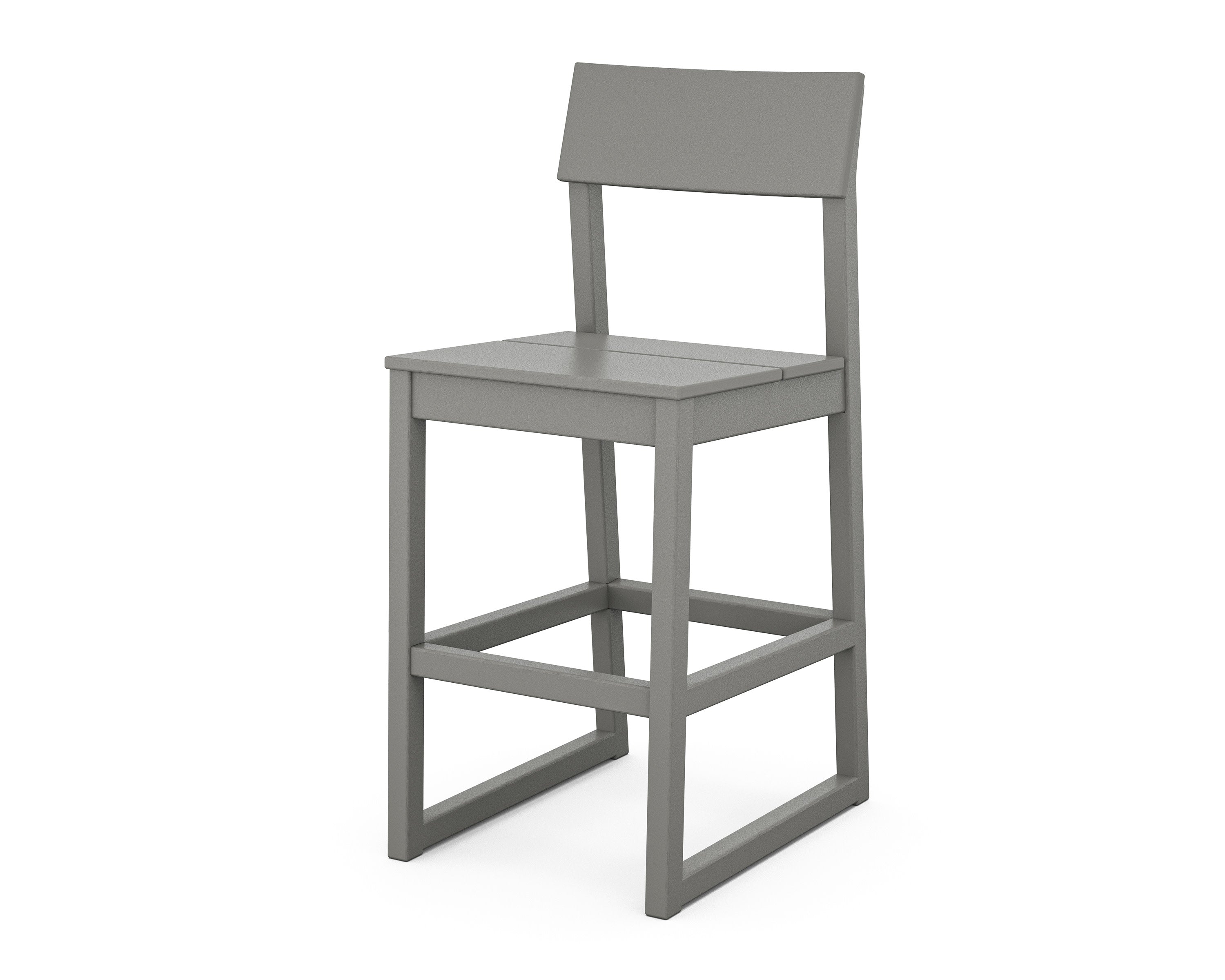EDGE Bar Side Chair in Slate Grey