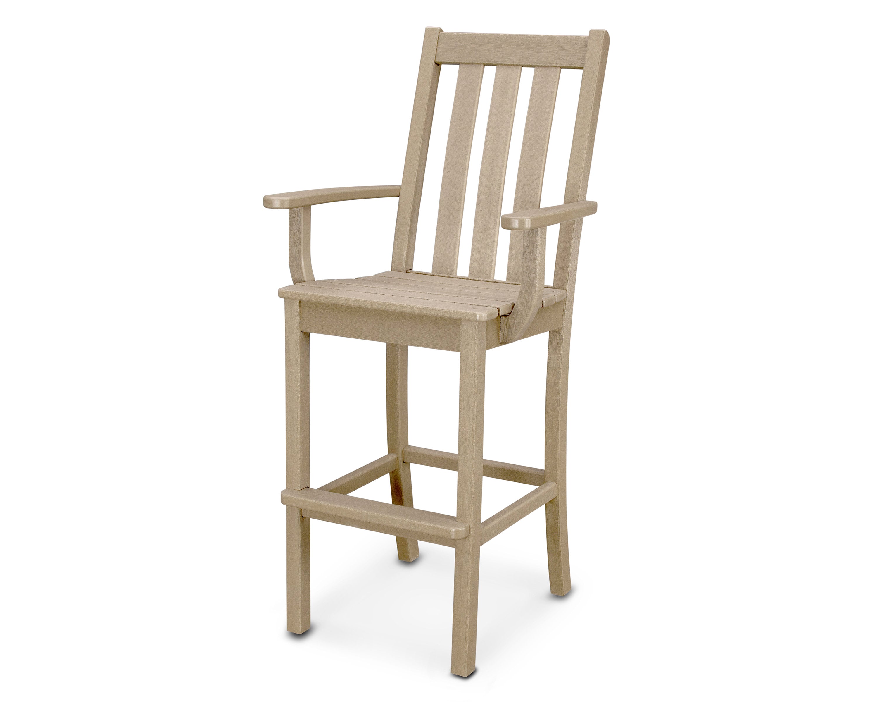 Vineyard Bar Arm Chair in Vintage Sahara