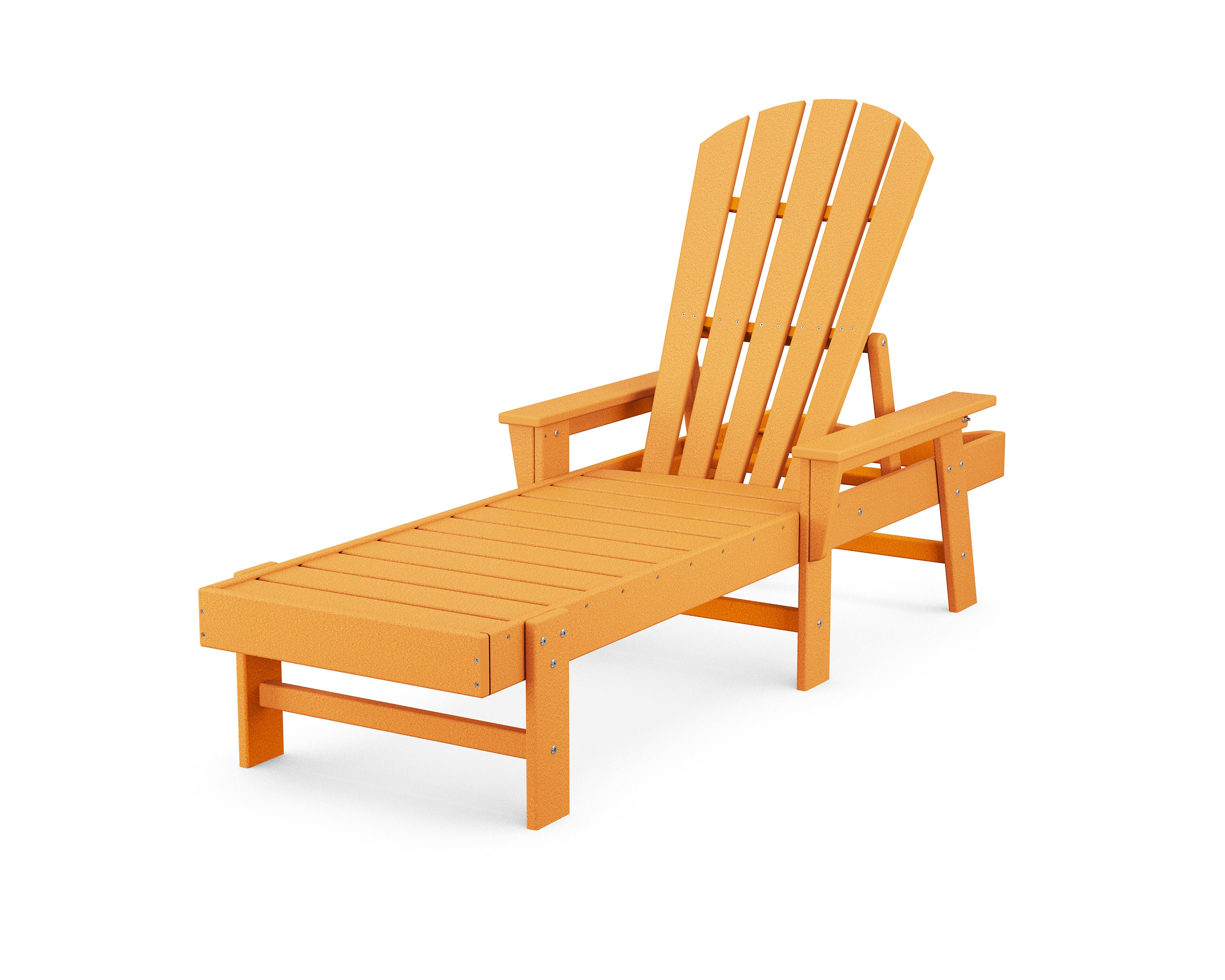 South Beach Chaise in Tangerine