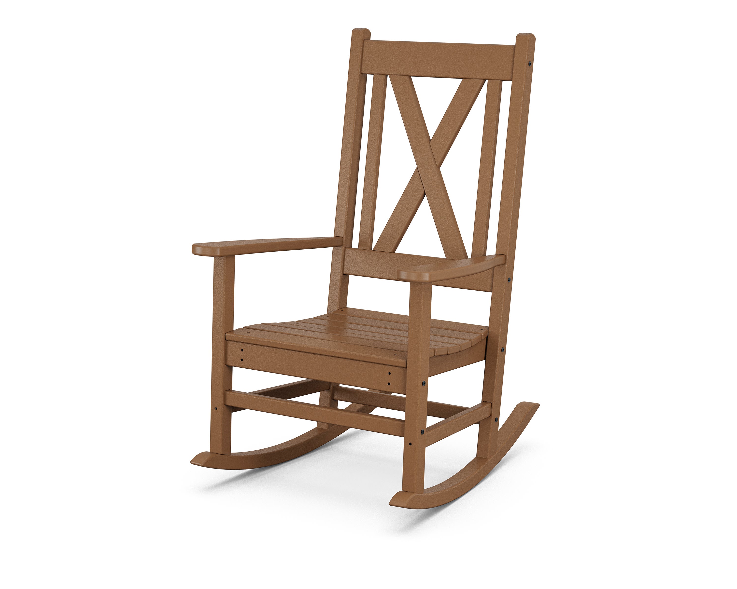 Braxton Porch Rocking Chair in Teak