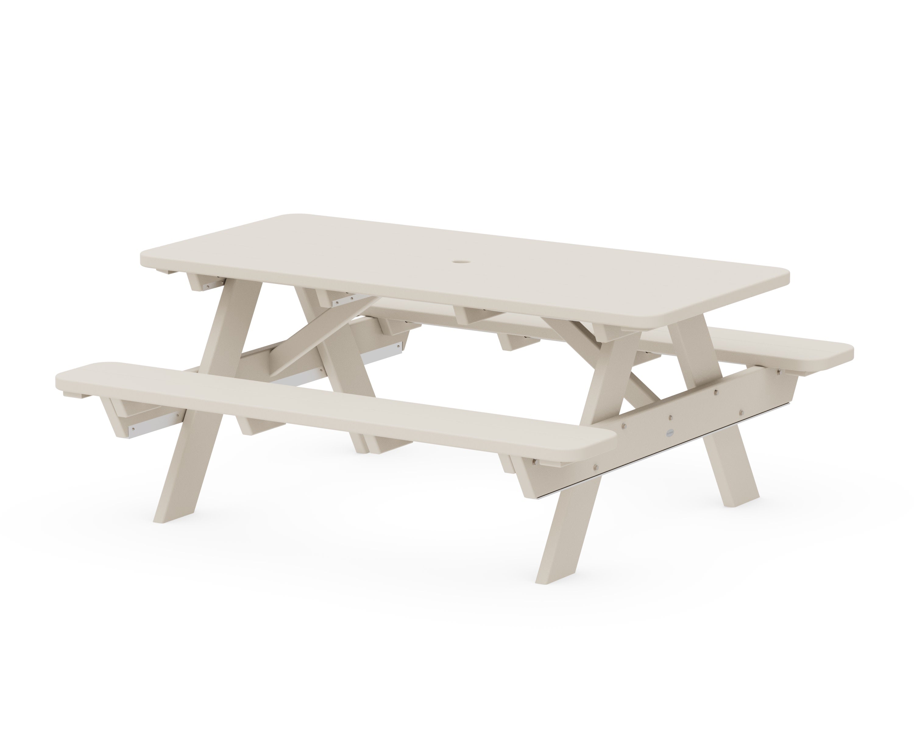 Park 72" Picnic Table in Sand