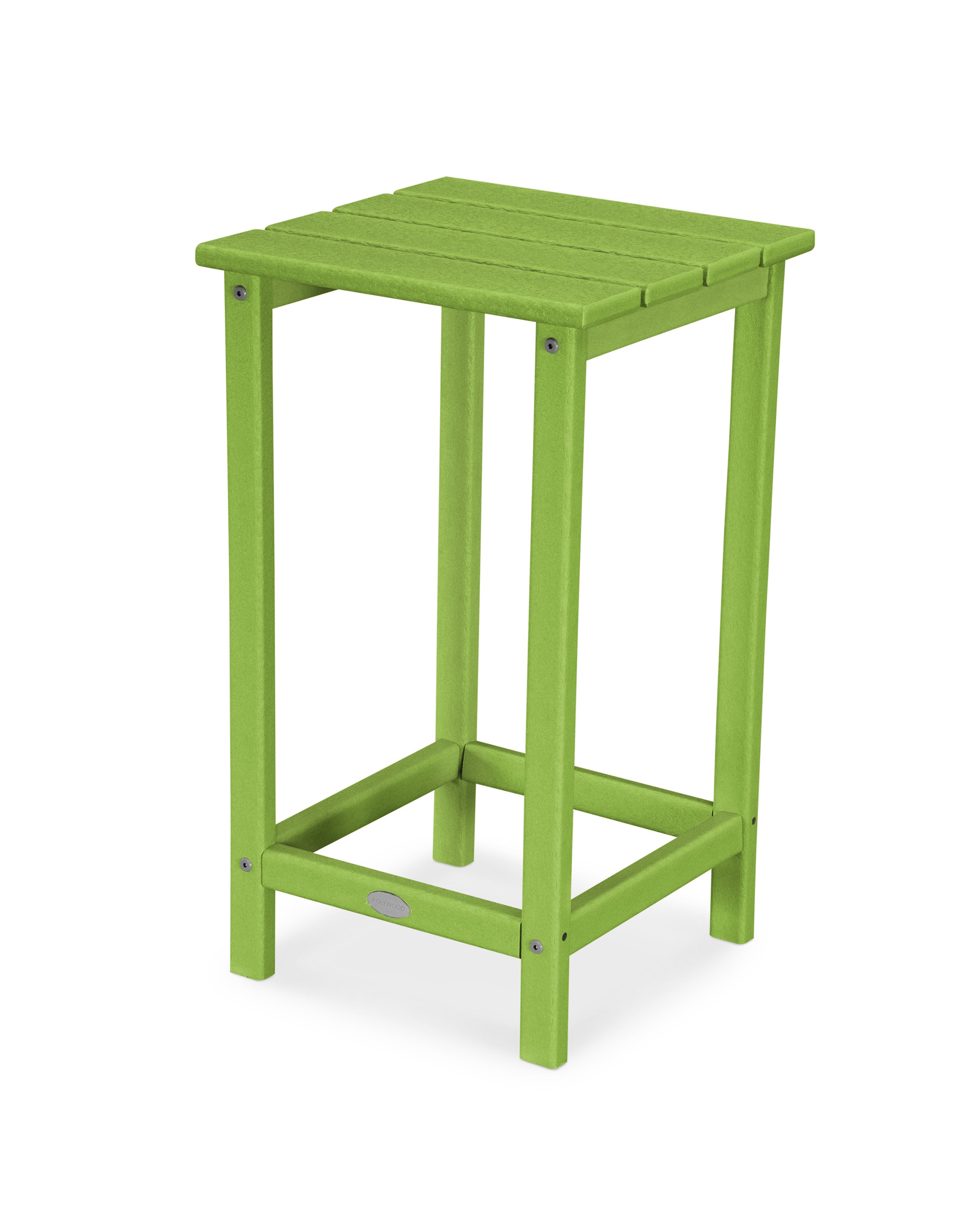 Long Island 26" Counter Side Table in Lime