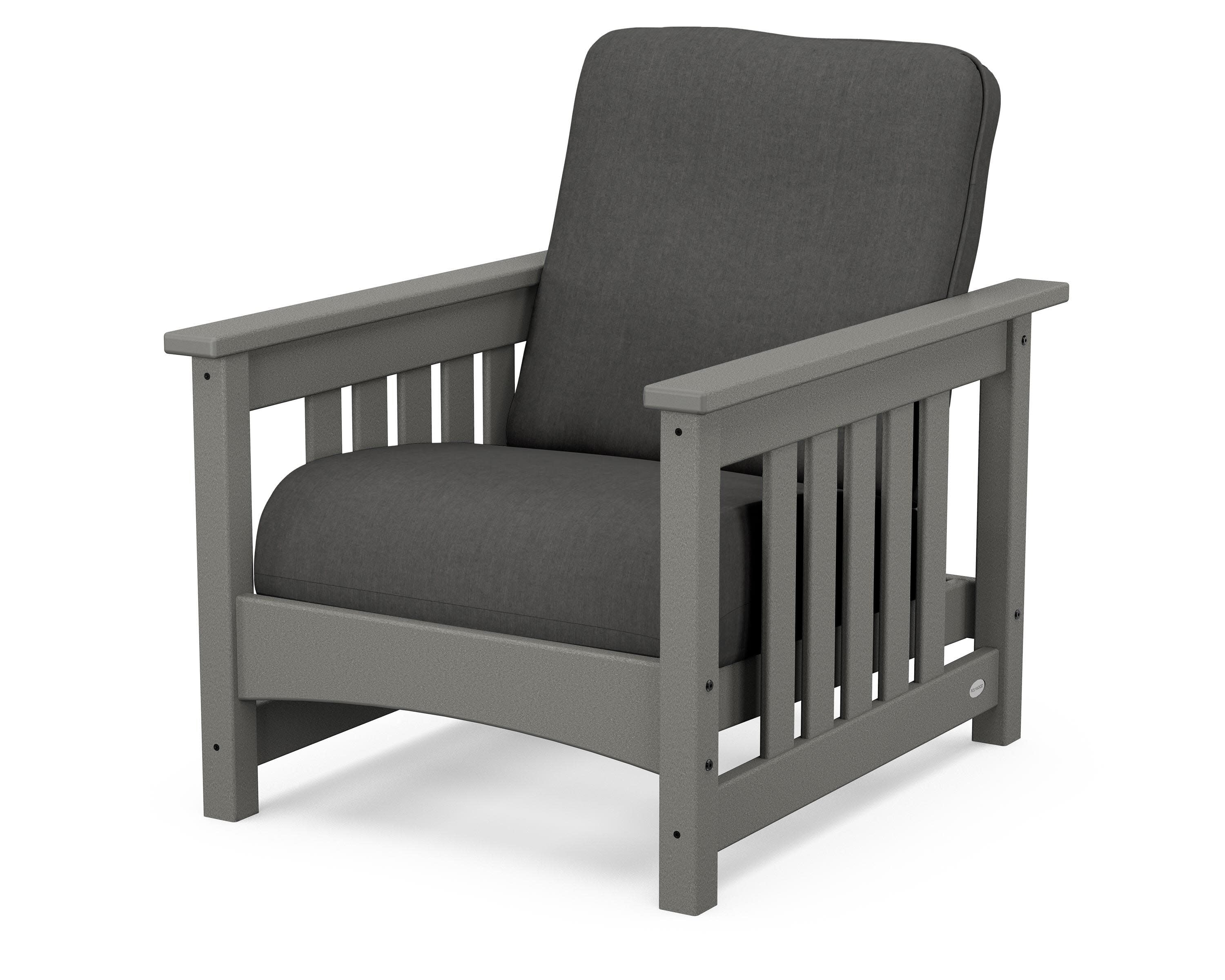 Club Mission Chair in Slate Grey / Spectrum Carbon