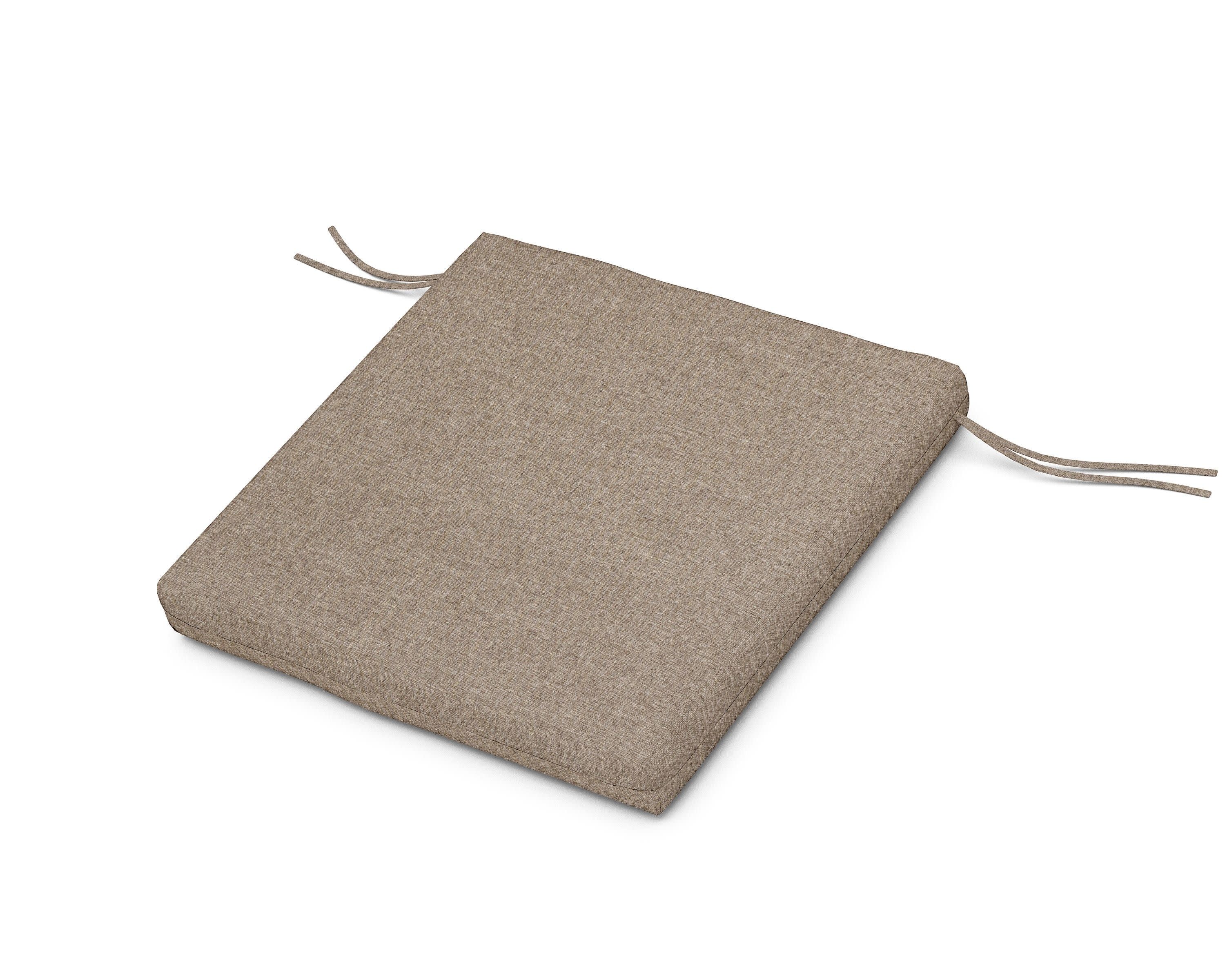 20 x 20 Seat Cushion in Spiced Burlap
